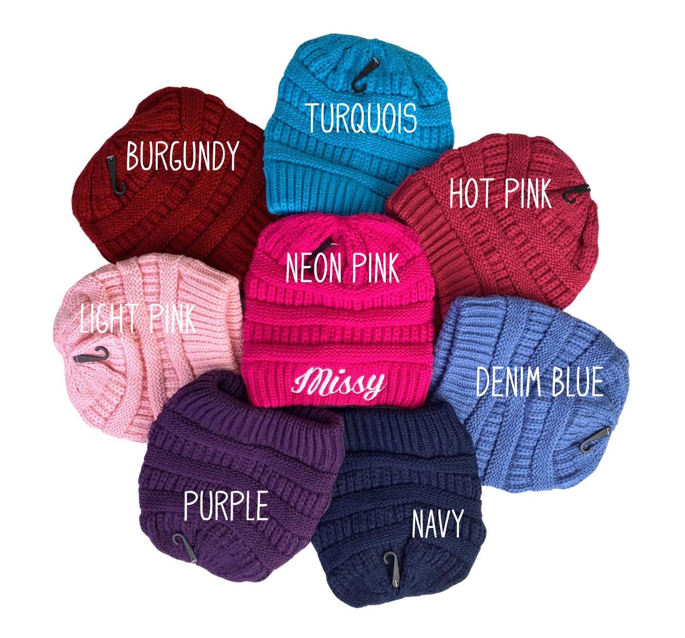 Embroidered Beanie, Personalized Classic Beanie, Custom Knitted Cap, Winter Hat Embroidery, Adult Monogram, Christmas Gift