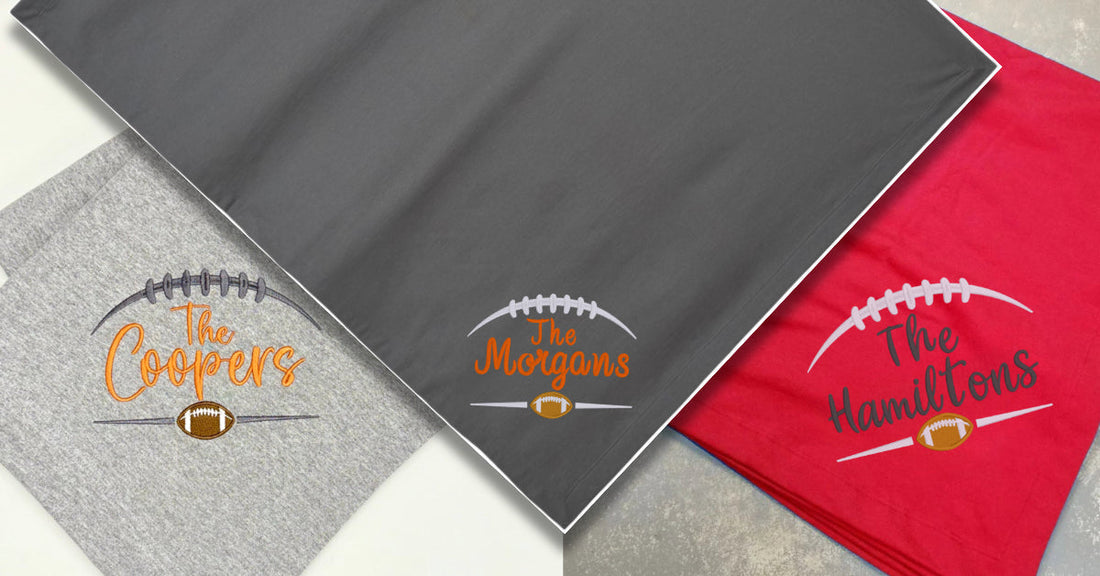 Stadium Blankets by Sew Ready Embroidery