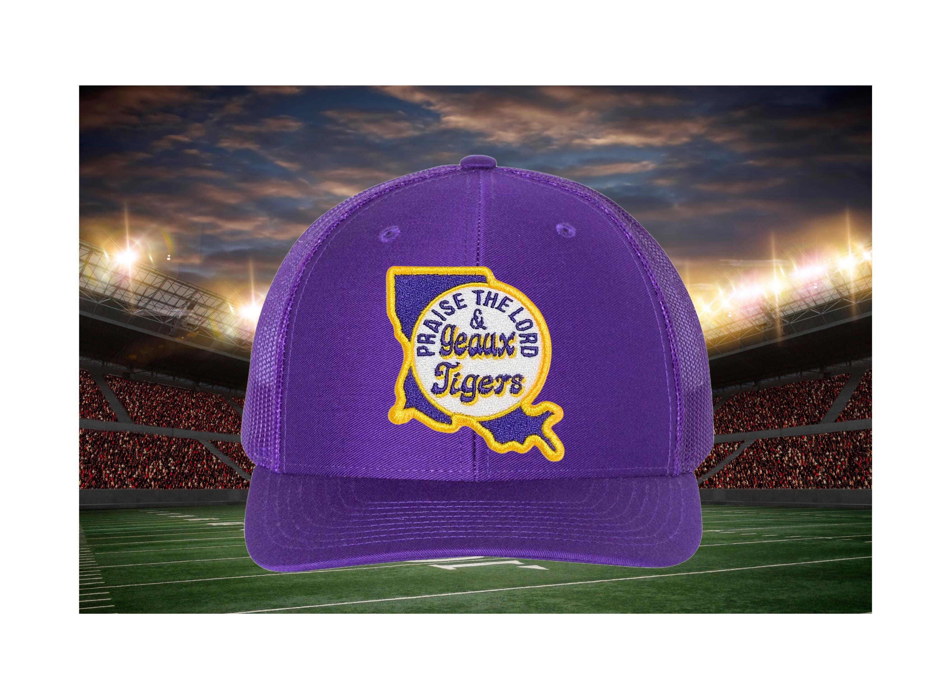 Praise the Lord and Geaux Tigers Trucker Cap