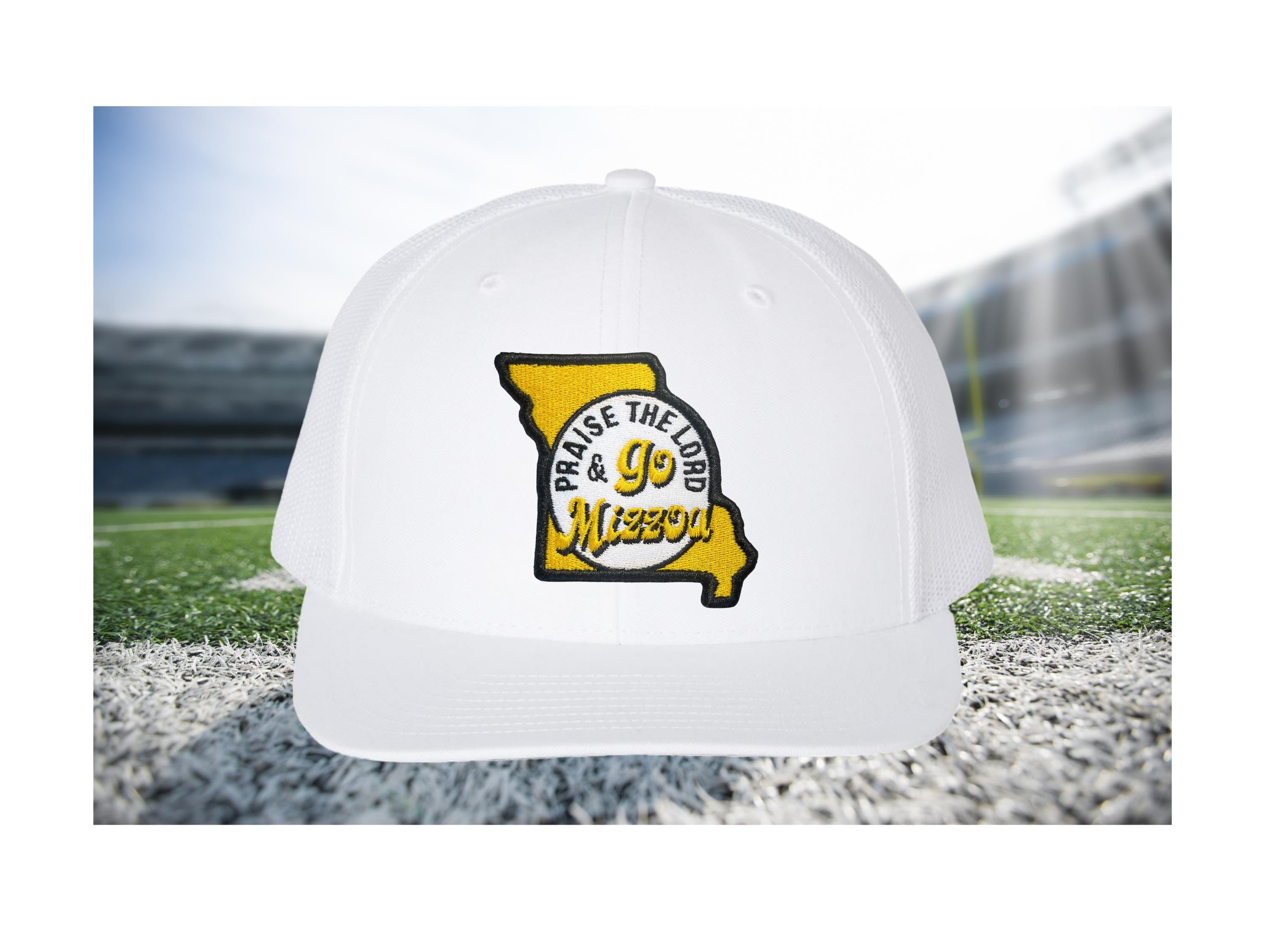 Praise the Lord and Go Mizzou Trucker Cap