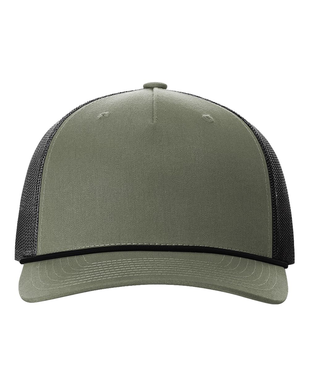 Patriotic Bass Fish Embroidered Richardson Cap
