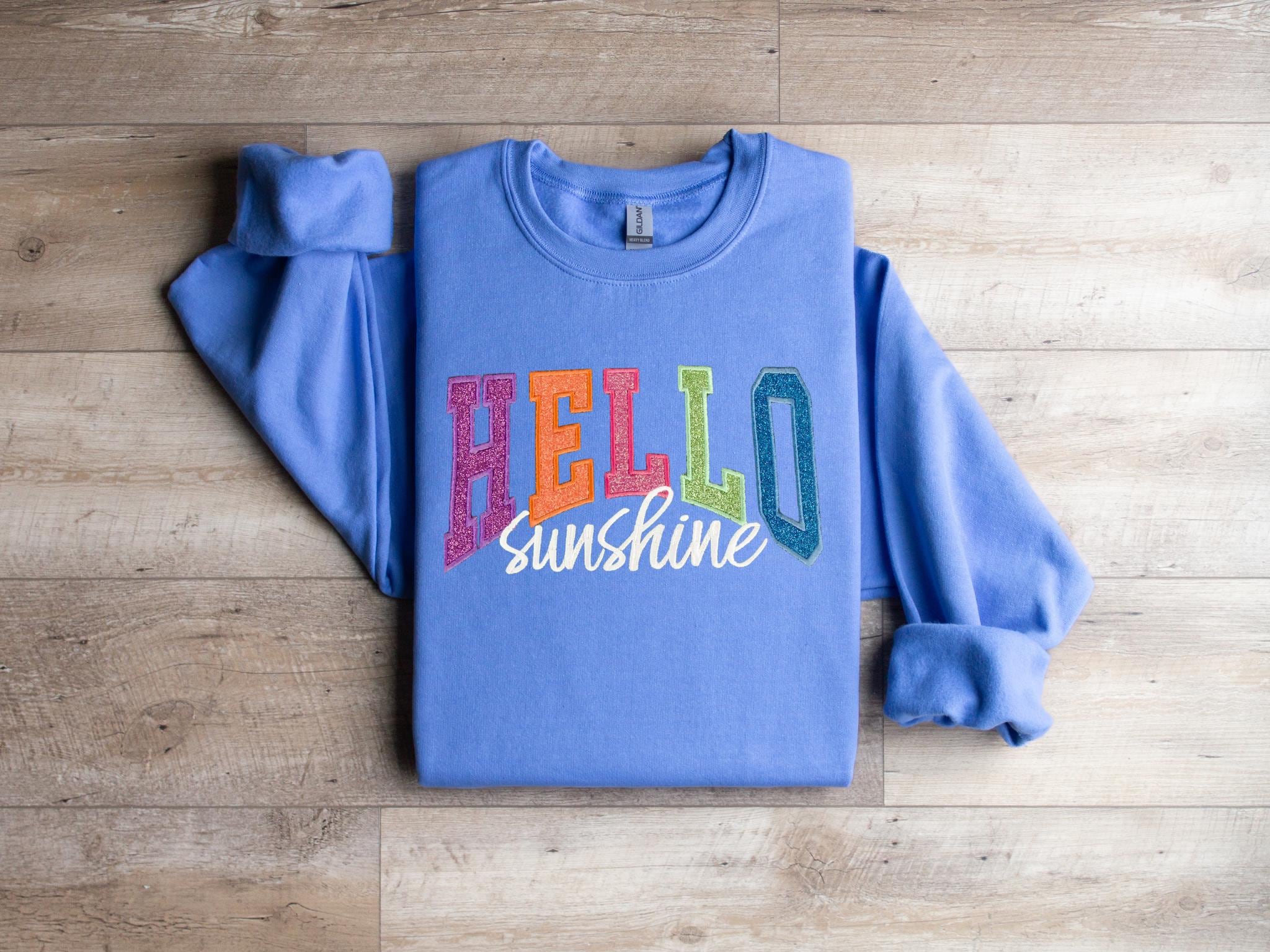 HELLO Sunshine Crewneck Sweatshirt