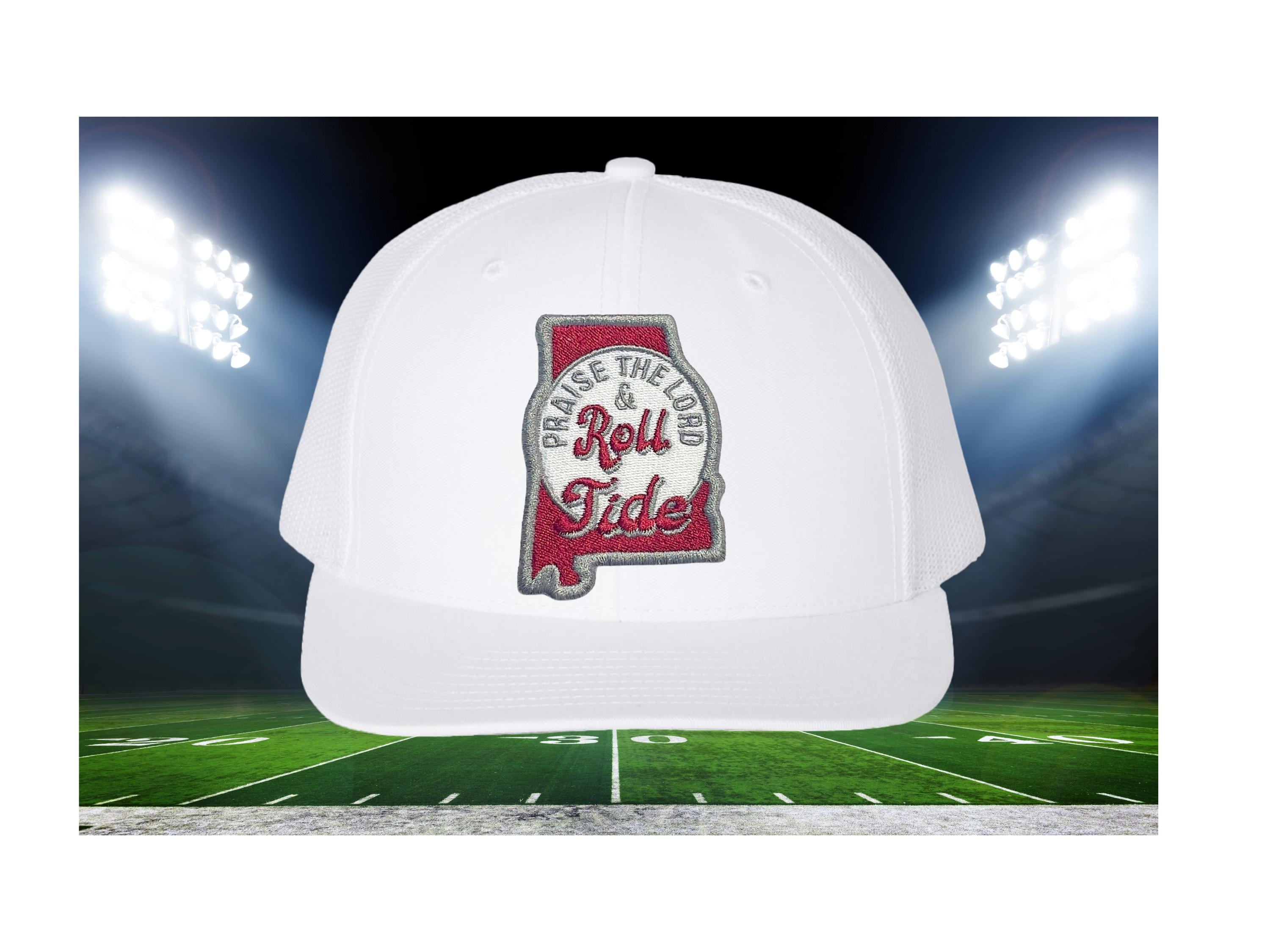 Praise the Lord and Roll Tide Trucker Cap