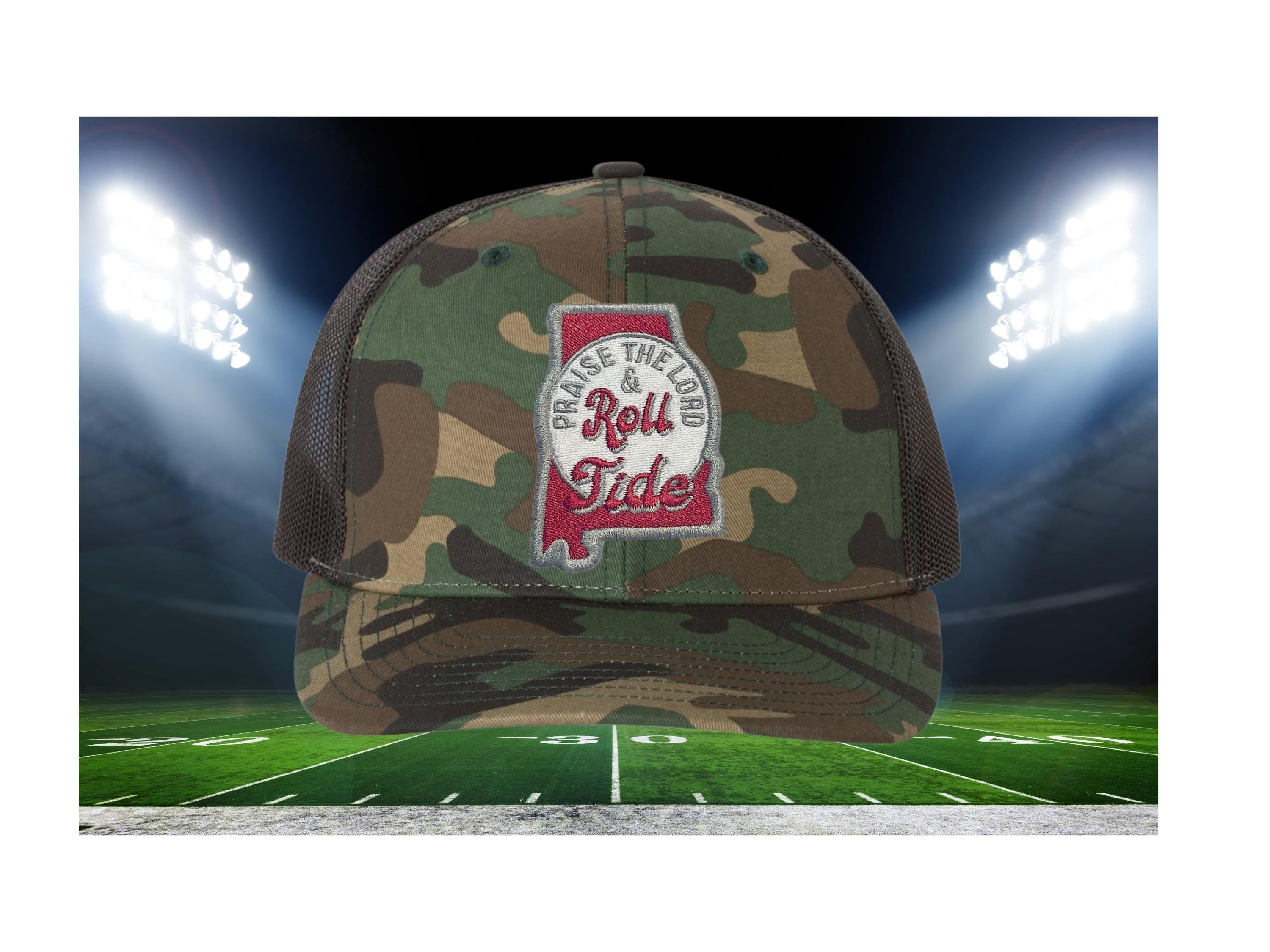 Praise the Lord and Roll Tide Trucker Cap