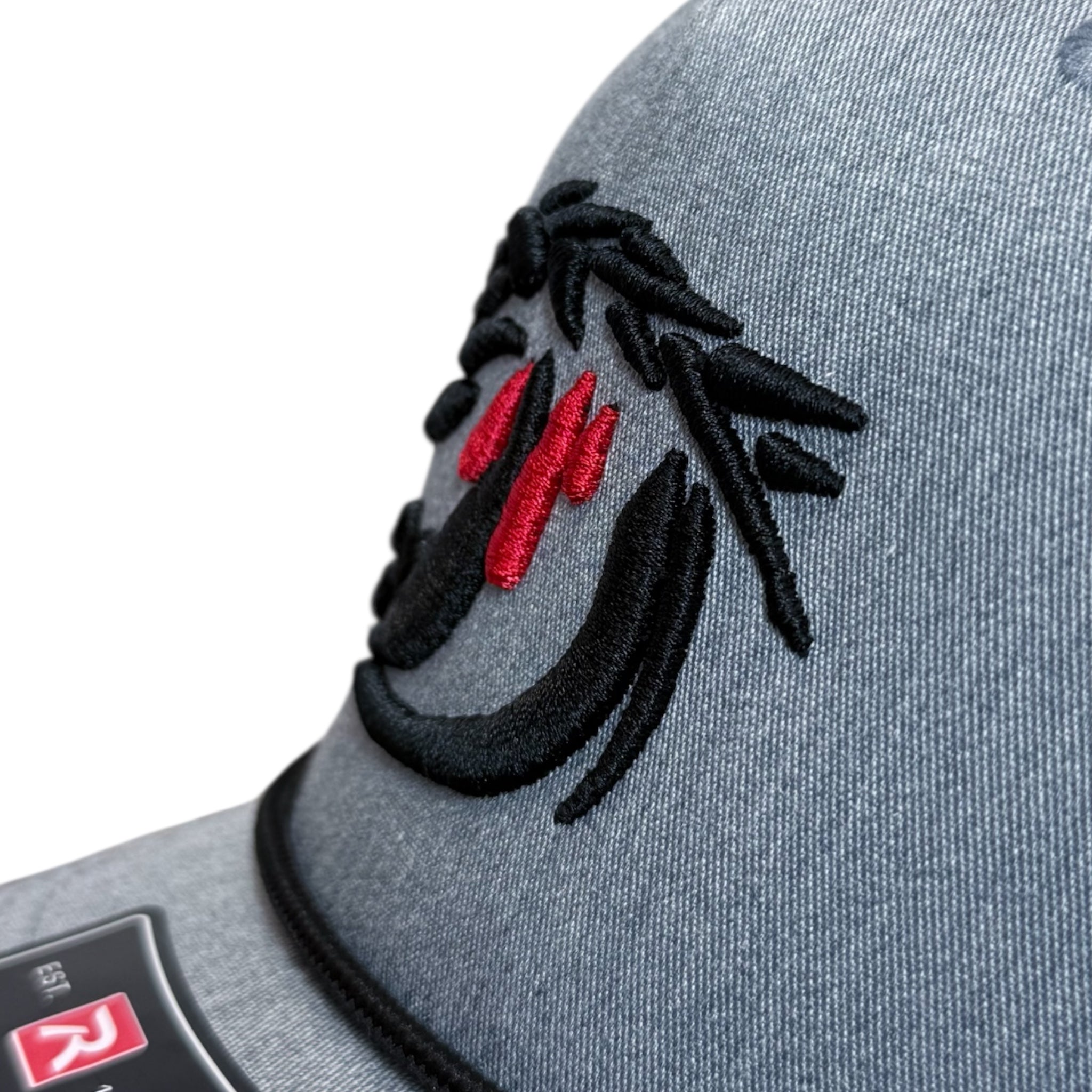 The KING Trucker Cap Puff Embroidery, Centered Design