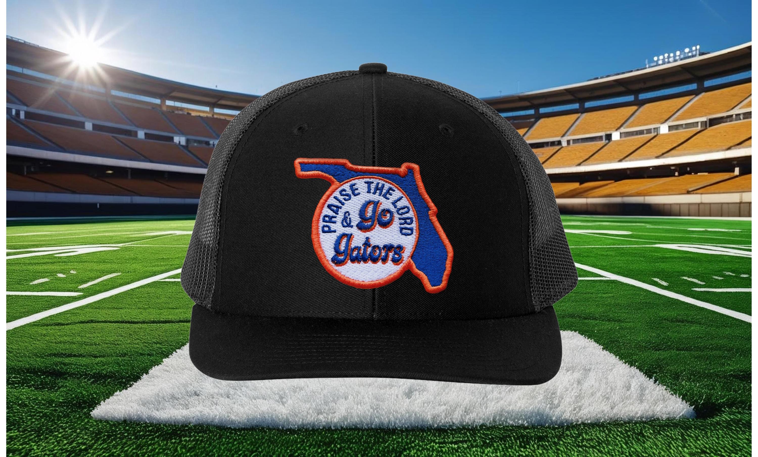 Praise the Lord and Go Gators Trucker Cap