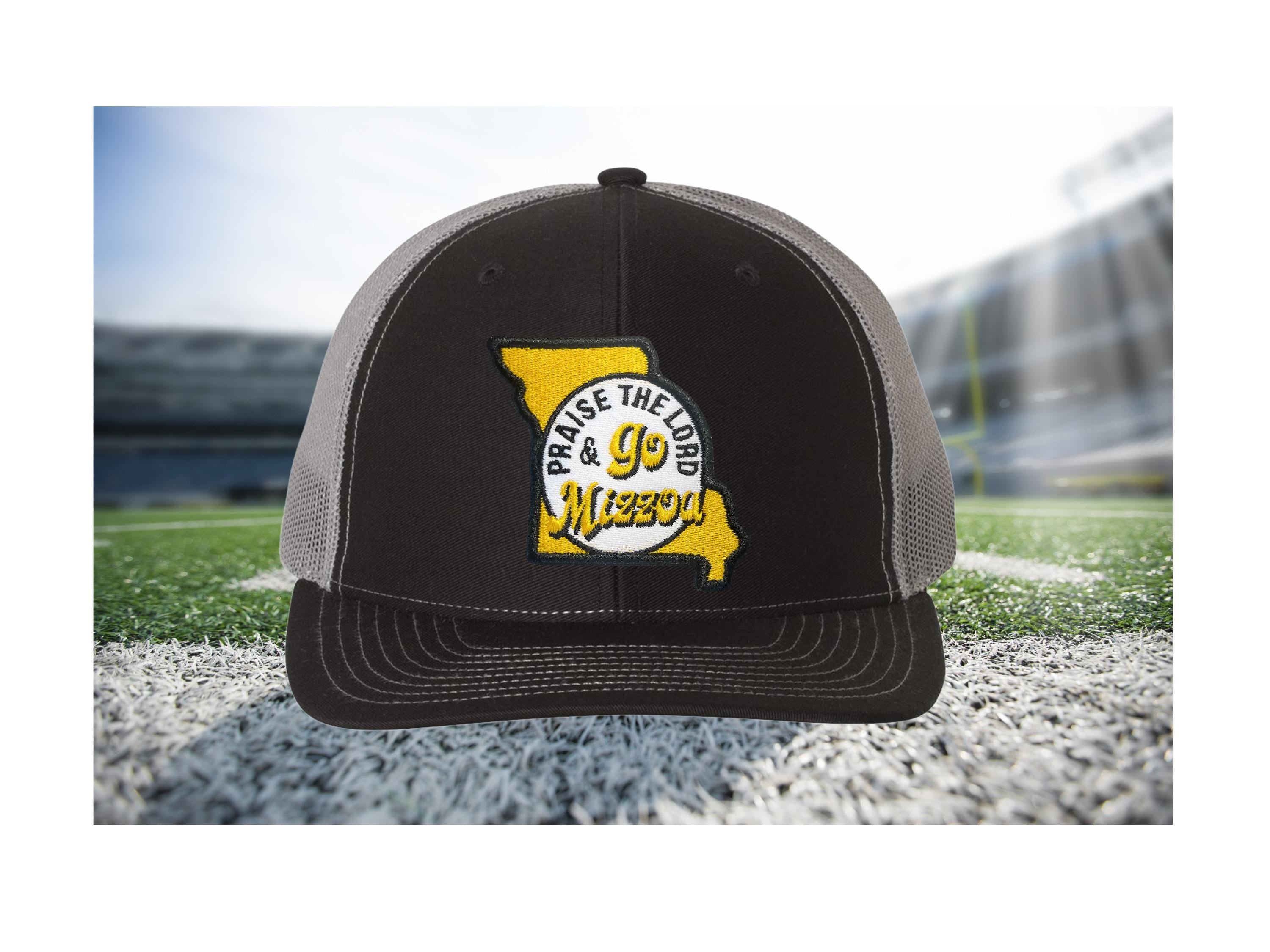 Praise the Lord and Go Mizzou Trucker Cap