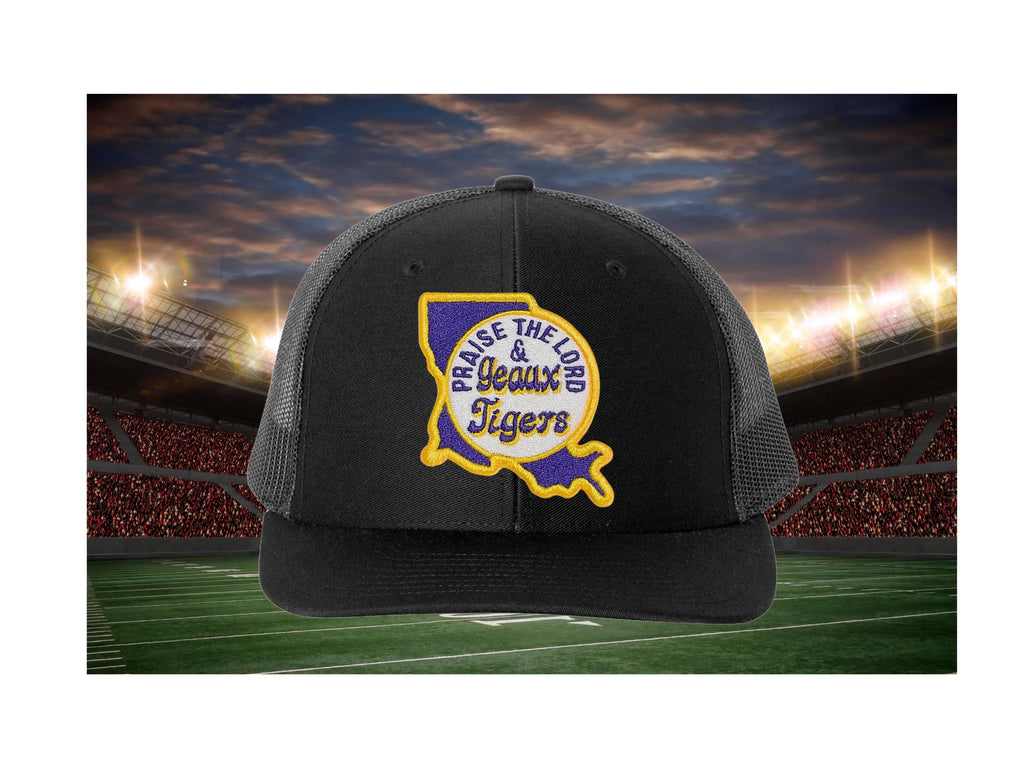 Praise the Lord and Geaux Tigers Trucker Cap