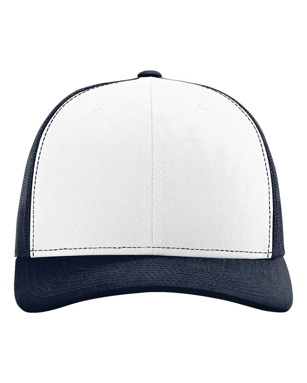 Patriotic Bass Fish Embroidered Richardson Cap