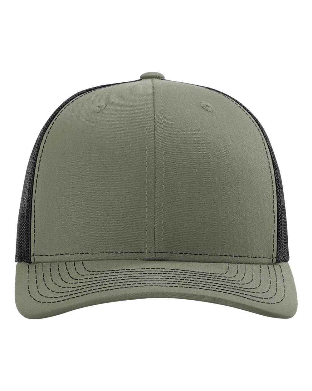 Patriotic Bass Fish Embroidered Richardson Cap