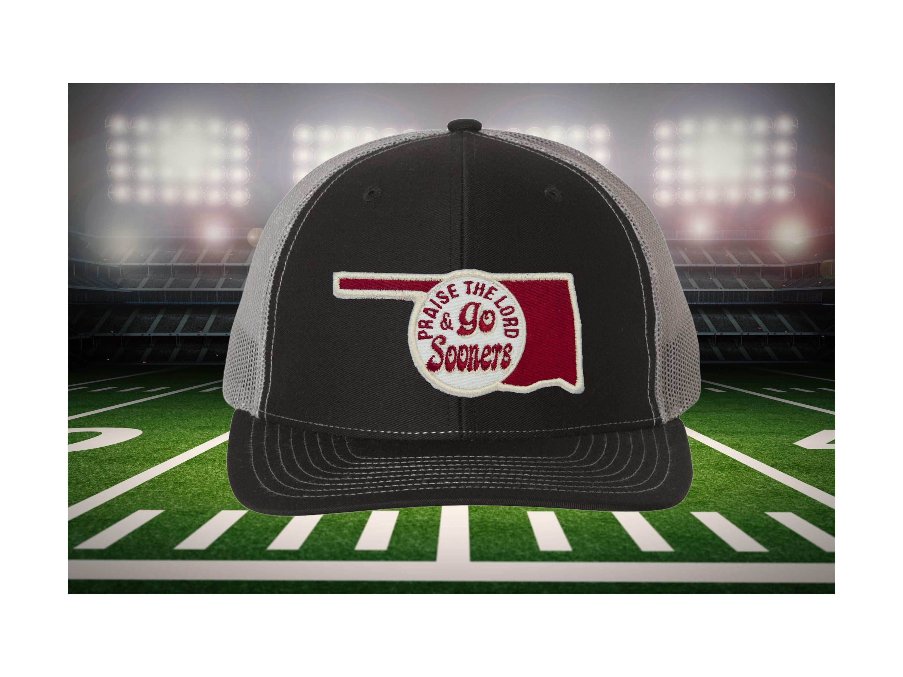 Praise the Lord and Go Sooners Trucker Cap
