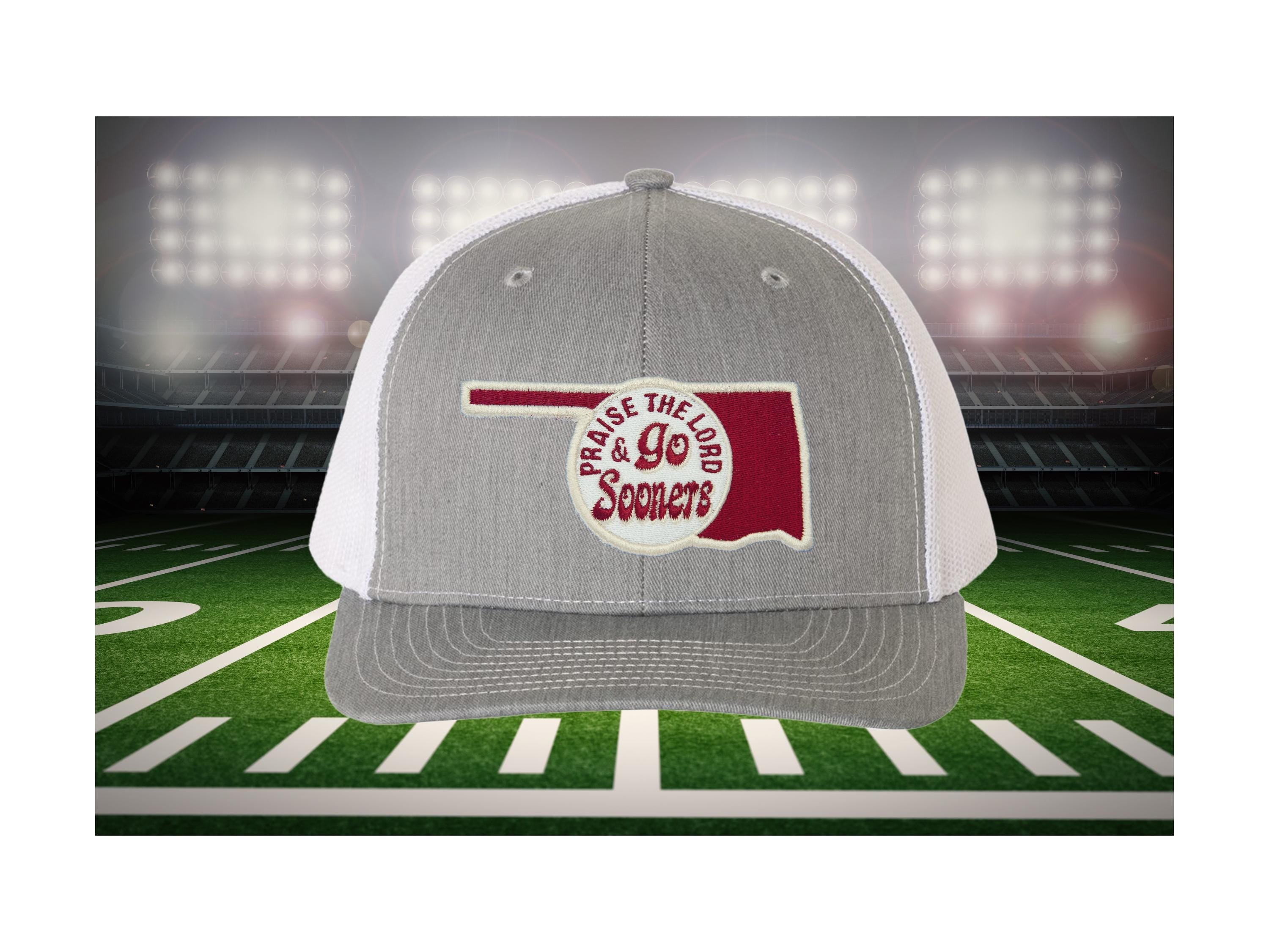 Praise the Lord and Go Sooners Trucker Cap