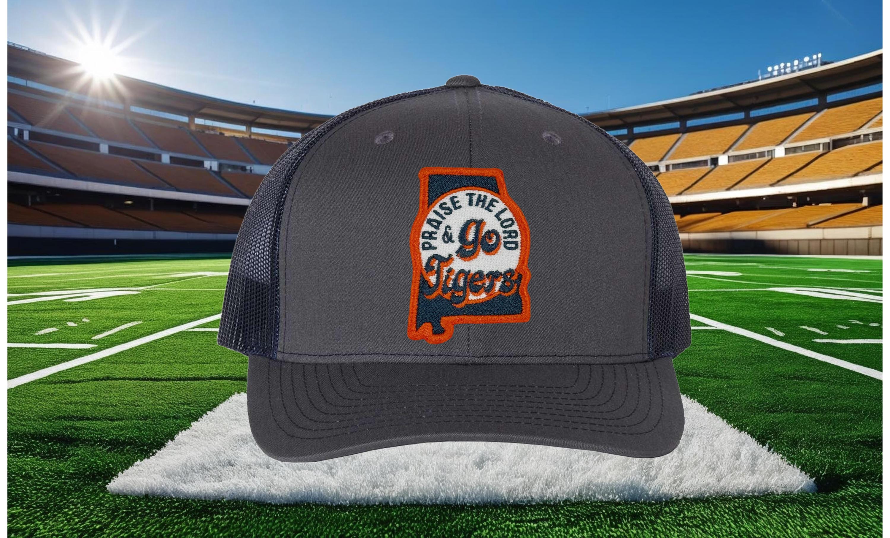 Praise the Lord and Go Tigers Trucker Cap