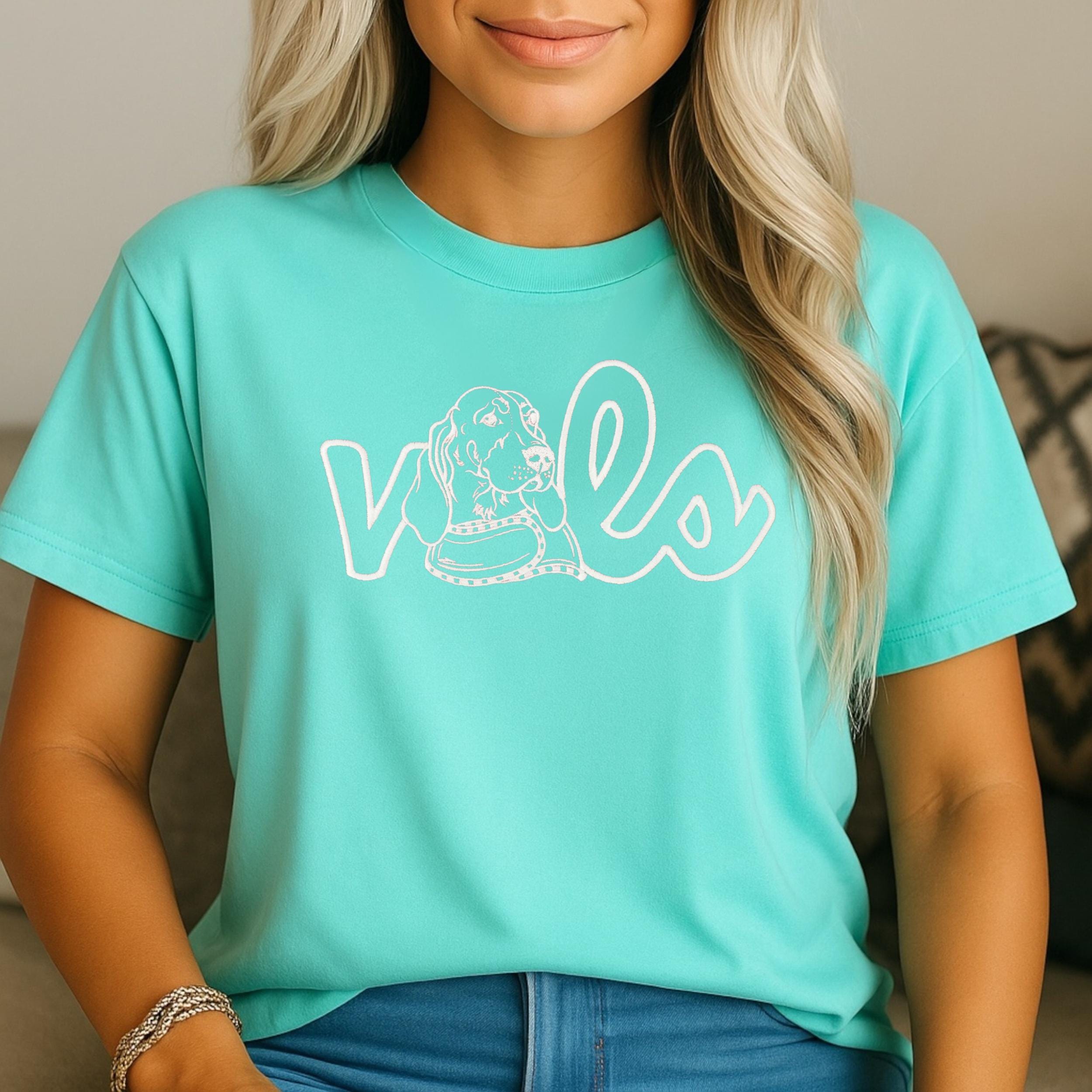 VOLS with Mascot Embroidered T-Shirt