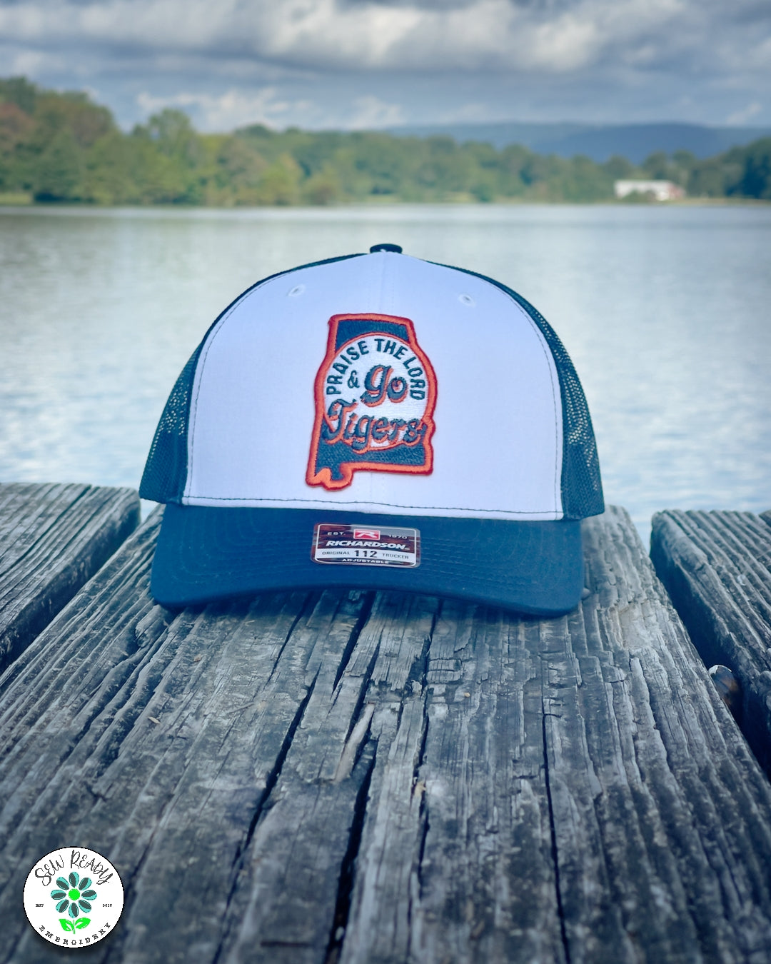 Praise the Lord and Go Tigers Trucker Cap