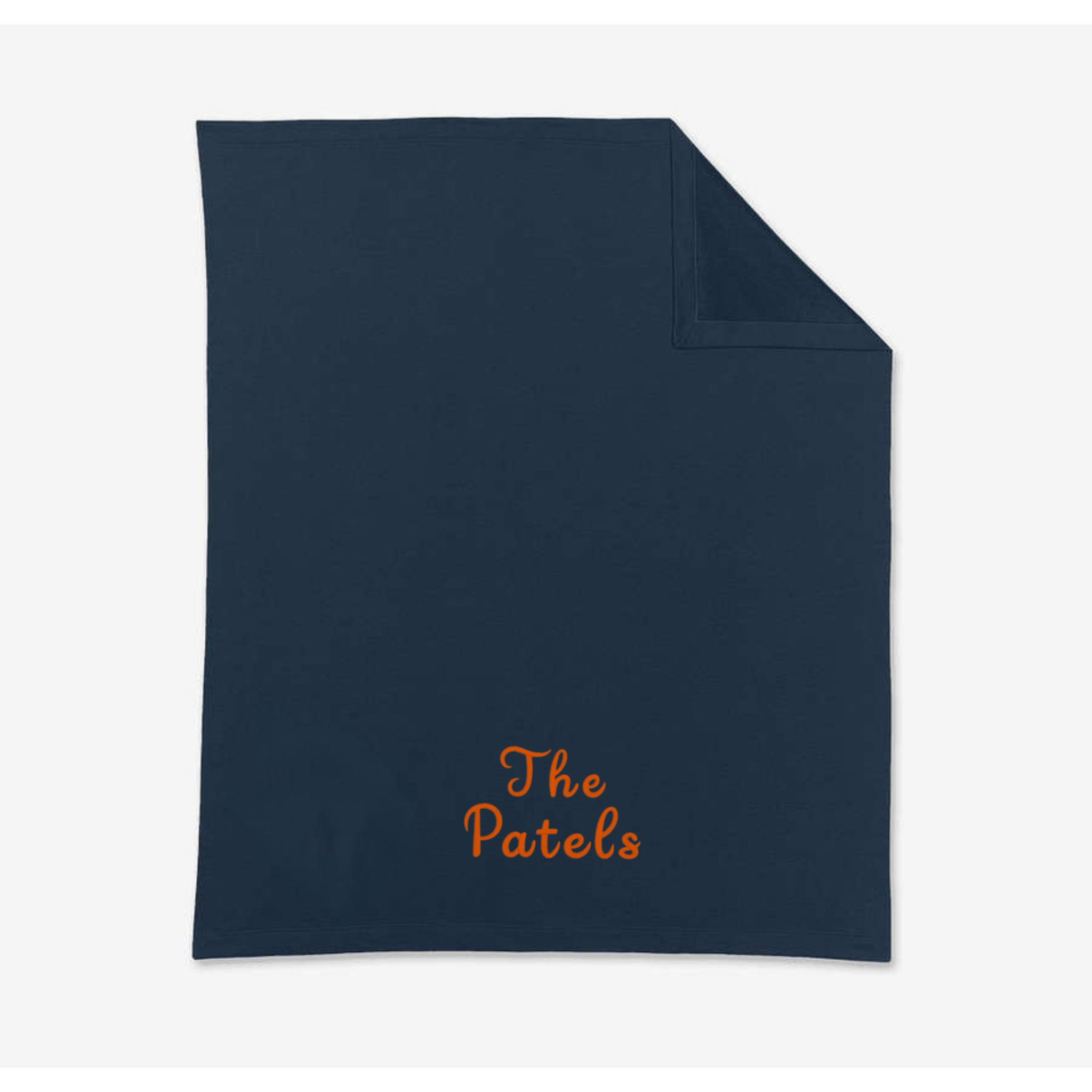 Personalized Stadium Blanket | Custom Embroidered Name Throw