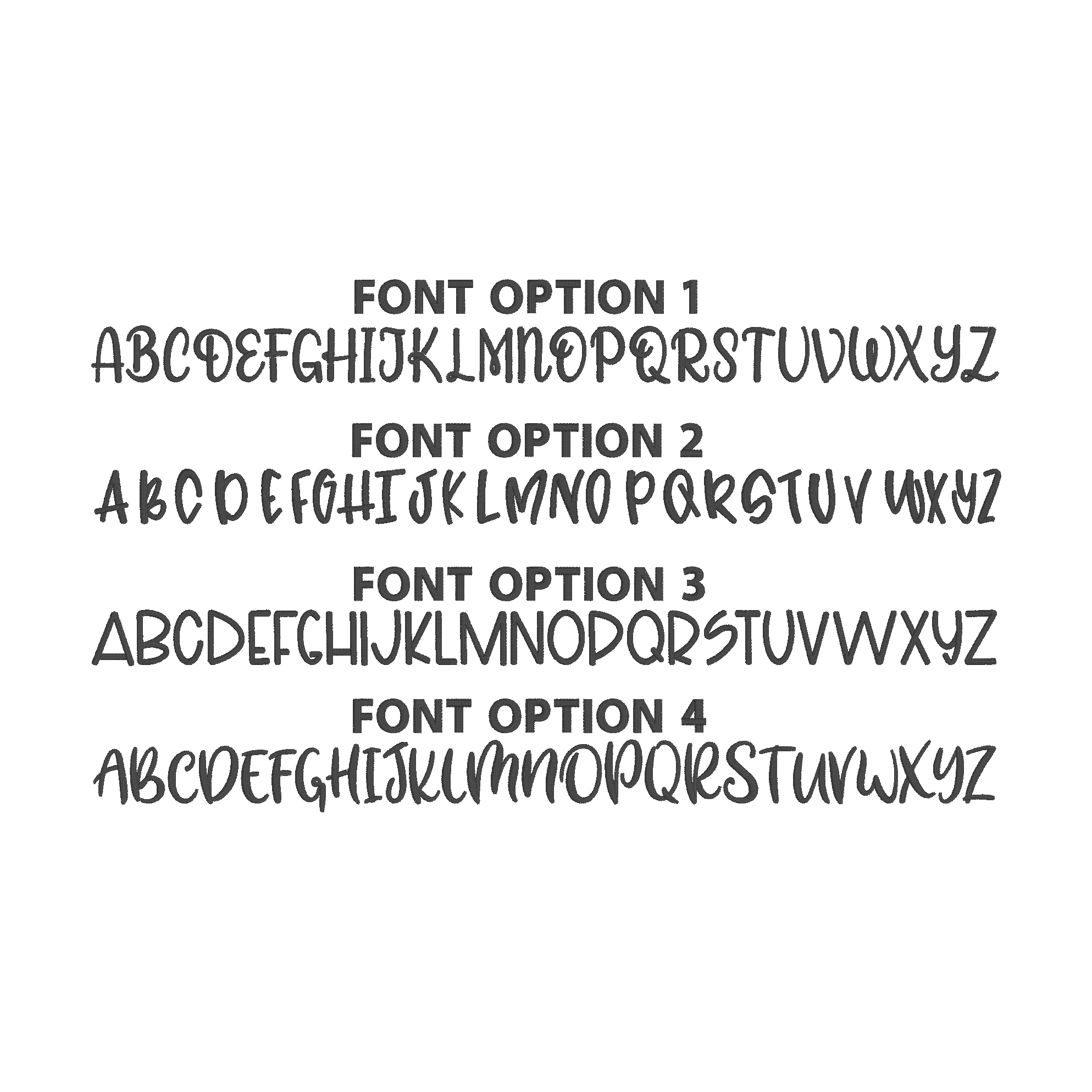 Custom Initial with Two-Toned Bow | Embroidered Long Sleeve Shirt