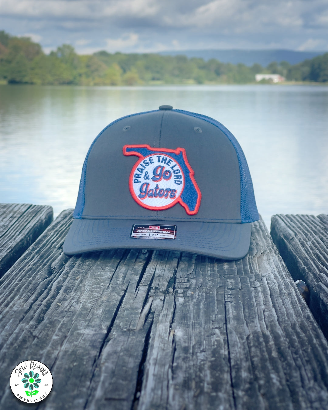 Praise the Lord and Go Gators Trucker Cap