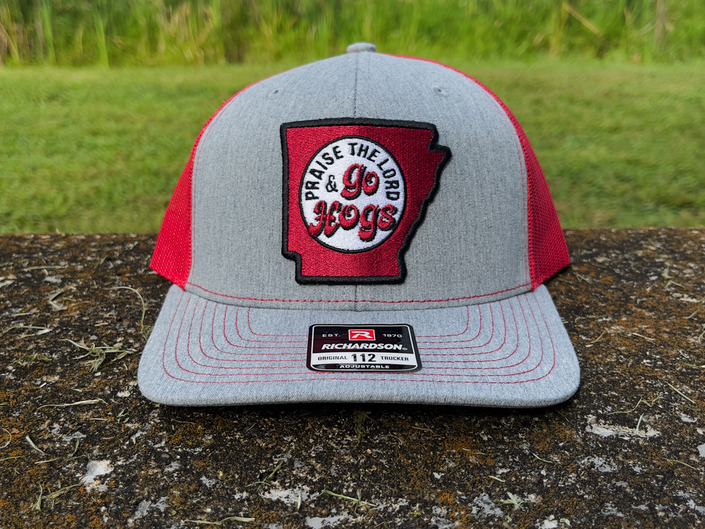 Praise the Lord and Go Hogs Trucker Cap