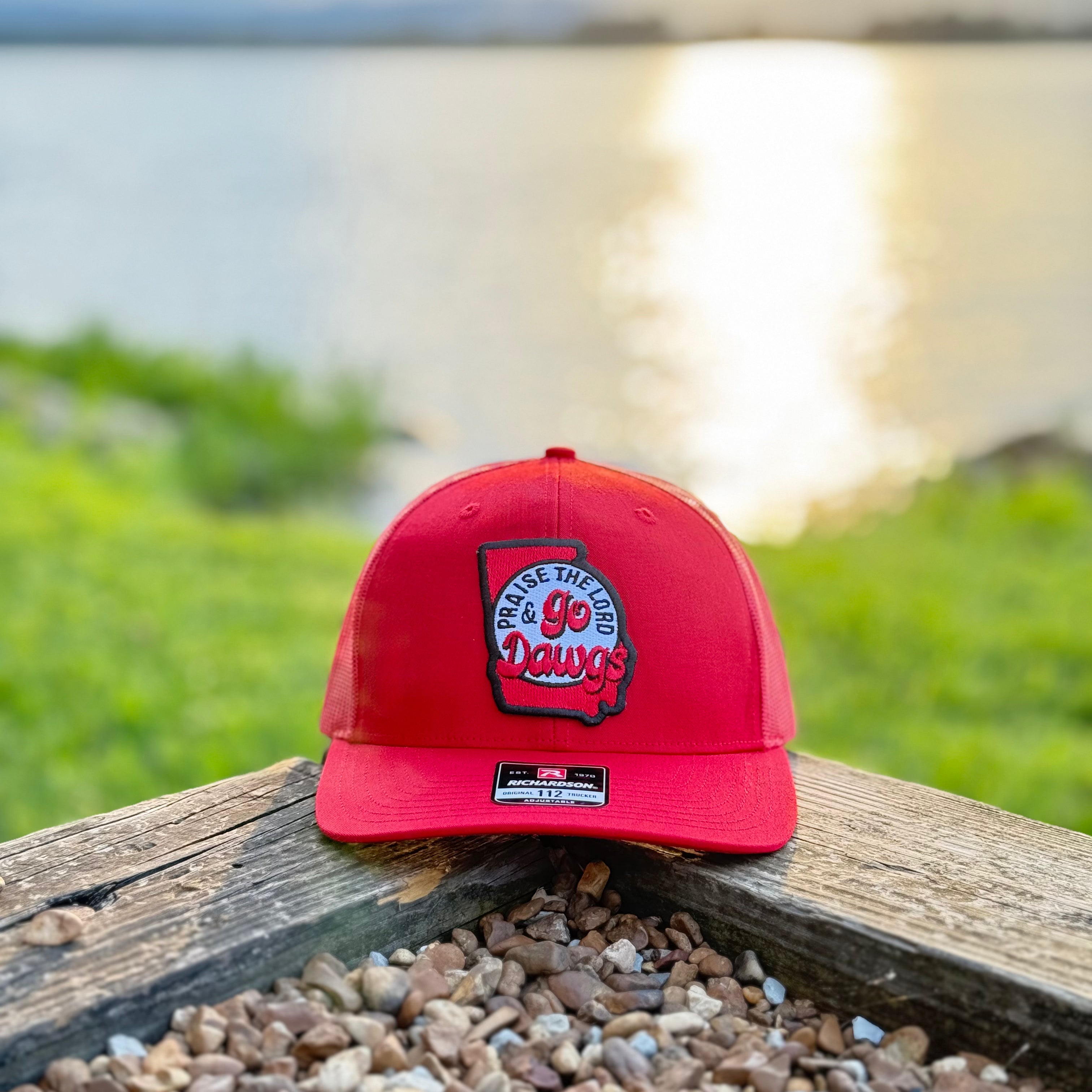 Praise the Lord and Go Dawgs Trucker Cap