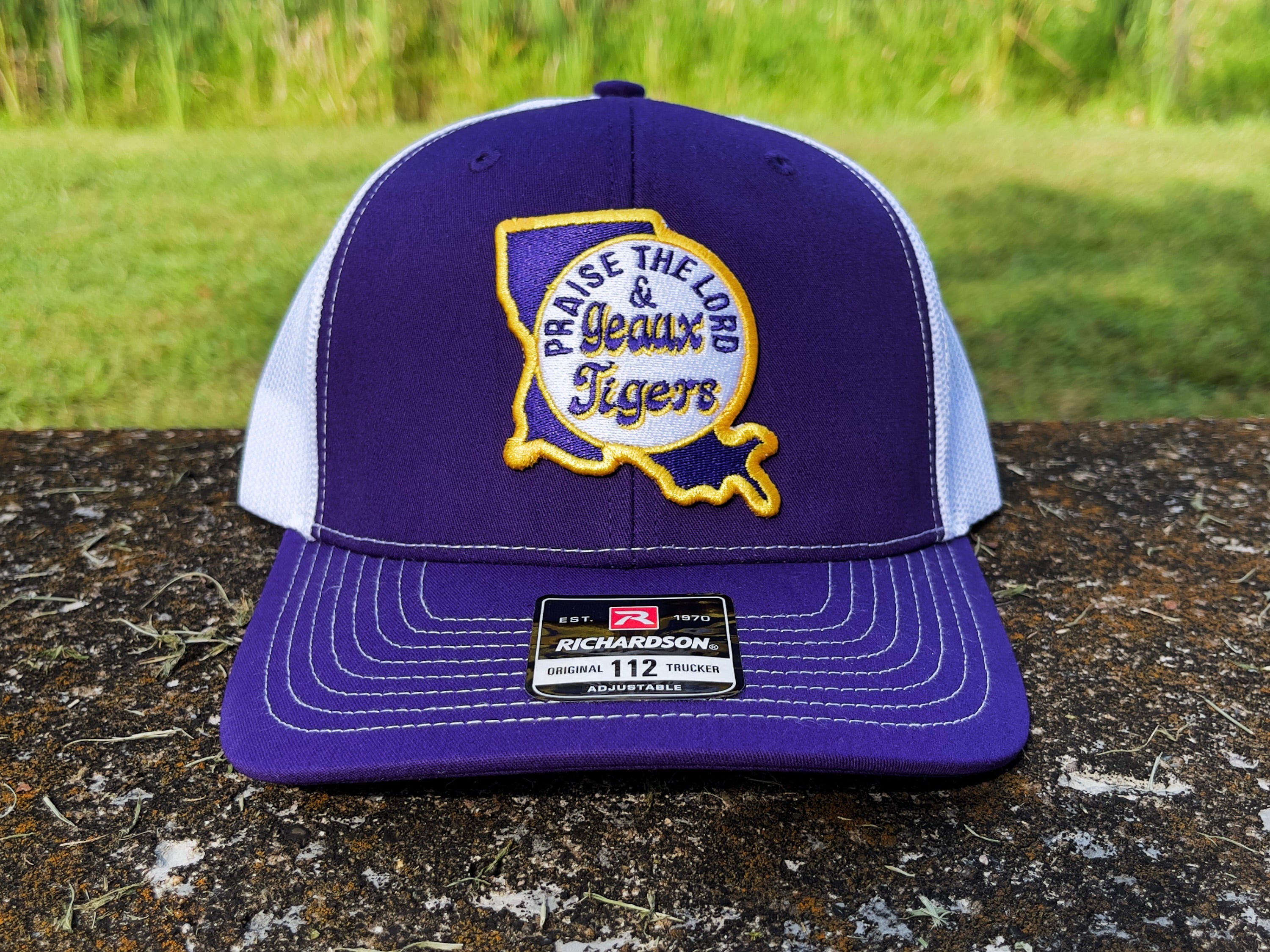Praise the Lord and Geaux Tigers Trucker Cap