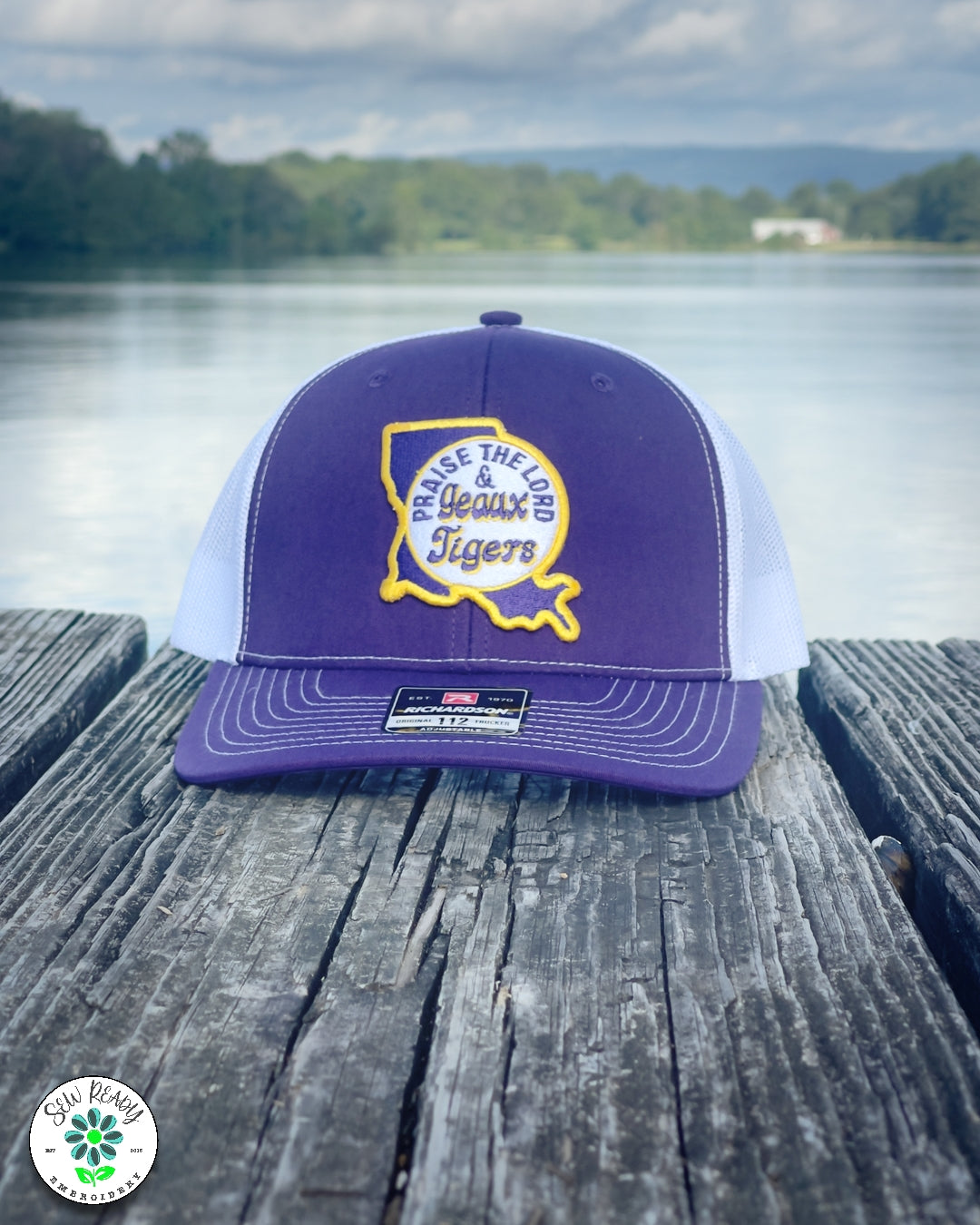 Praise the Lord and Geaux Tigers Trucker Cap