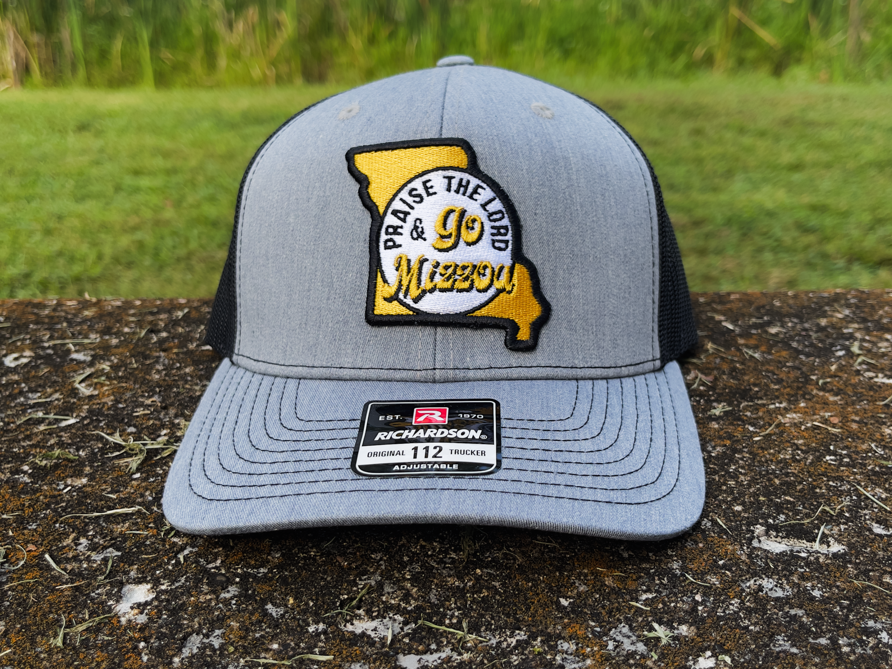 Praise the Lord and Go Mizzou Trucker Cap