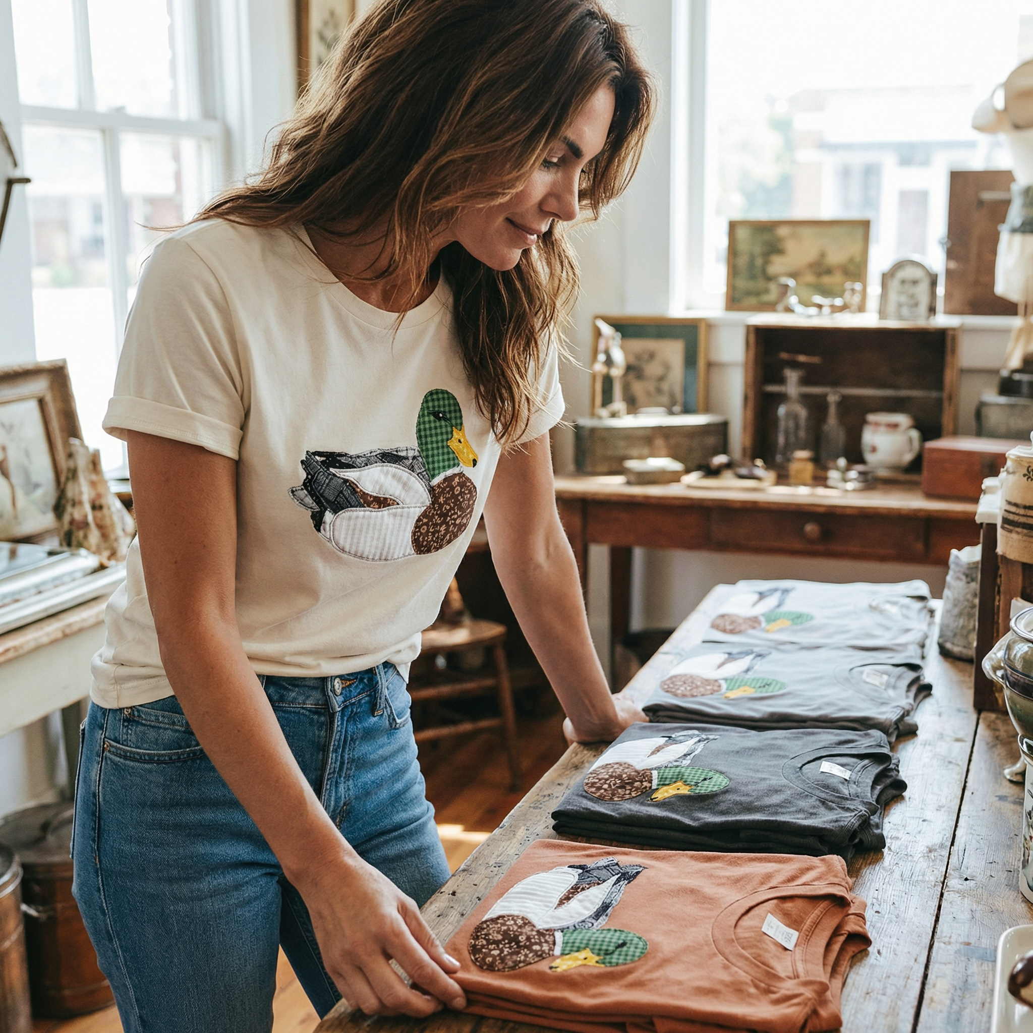 Vintage Mallard Duck T Shirt Outdoor Aesthetic Tee Southern Vintage Graphic Tee