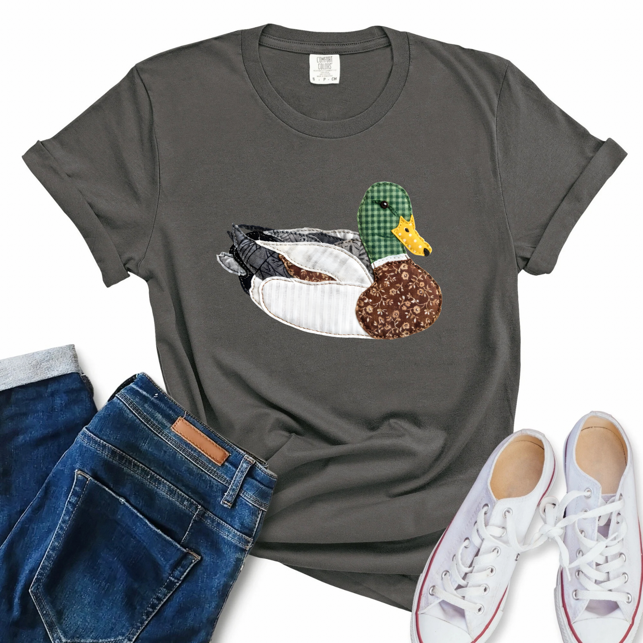 Vintage Mallard Duck T Shirt Outdoor Aesthetic Tee Southern Vintage Graphic Tee