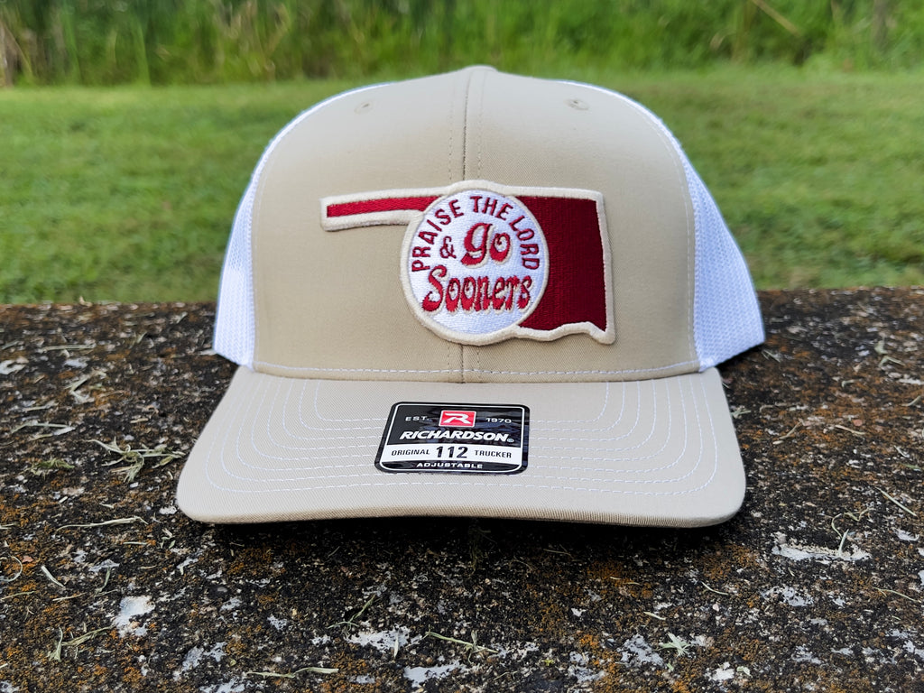 Praise the Lord and Go Sooners Trucker Cap