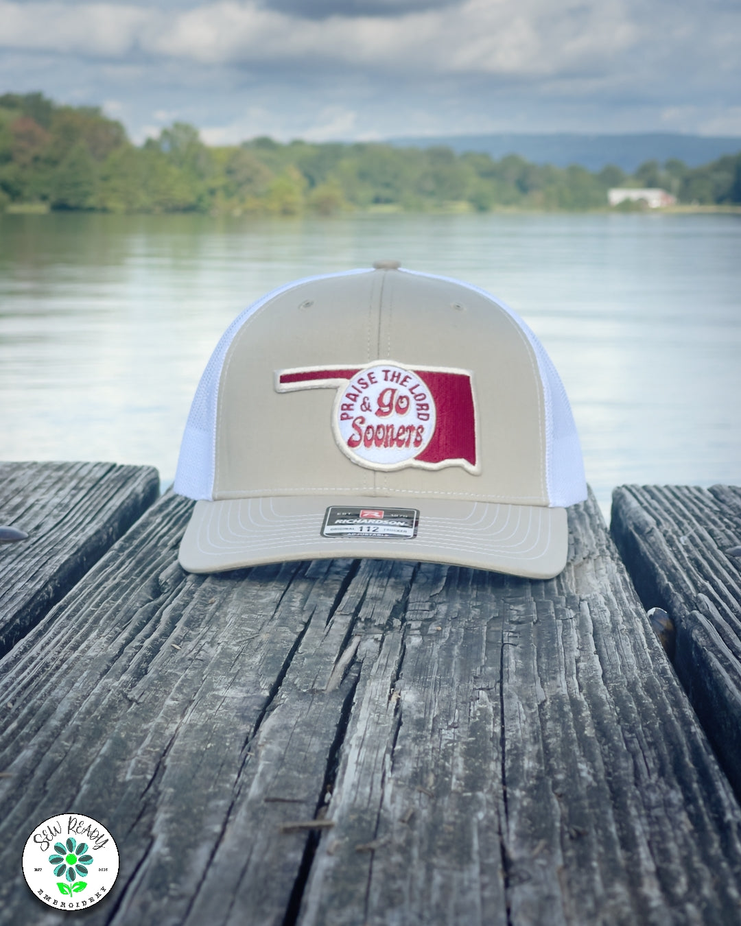 Praise the Lord and Go Sooners Trucker Cap