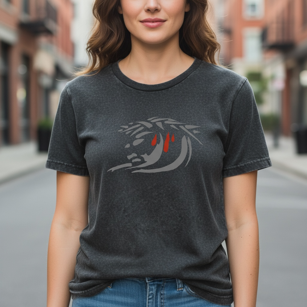 The KING Faith Tee Abstract Crown of Thorns Graphic T-Shirt