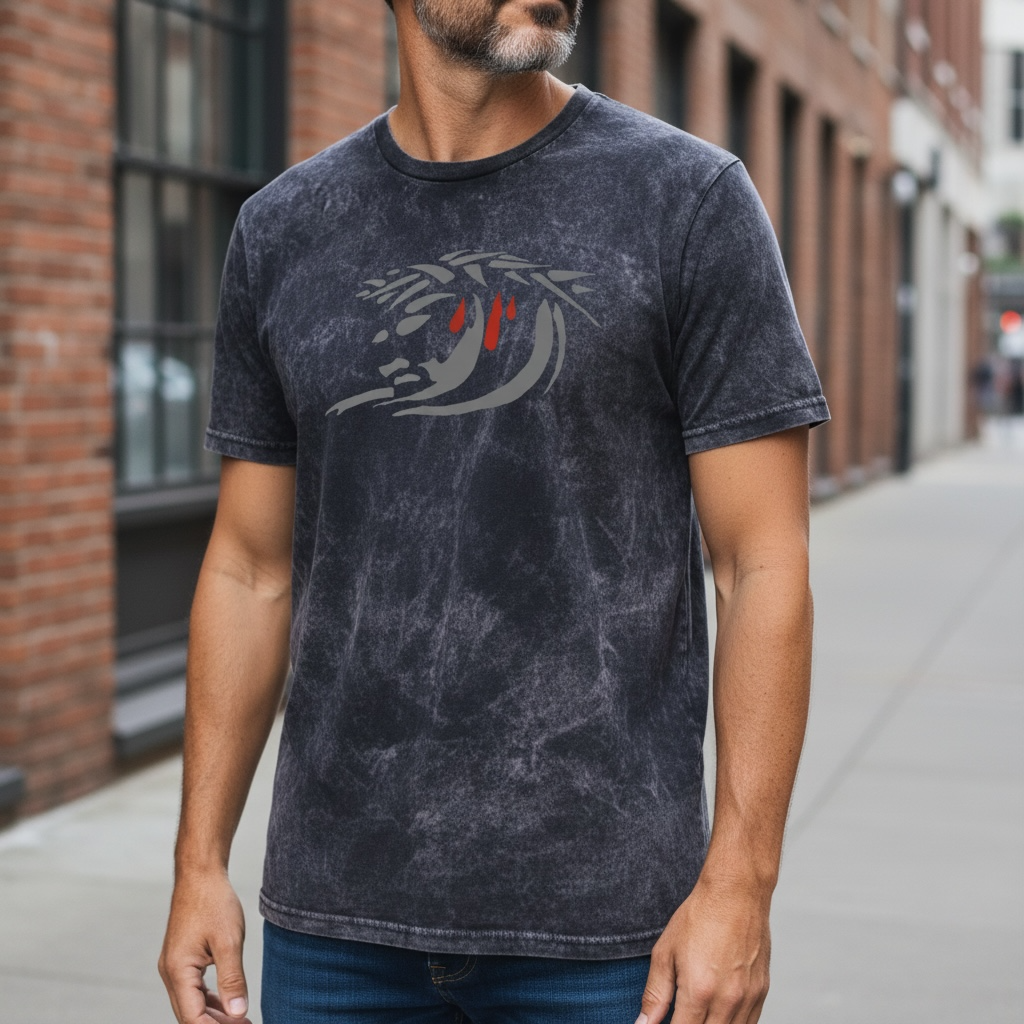 The KING Faith Tee Abstract Crown of Thorns Graphic T-Shirt