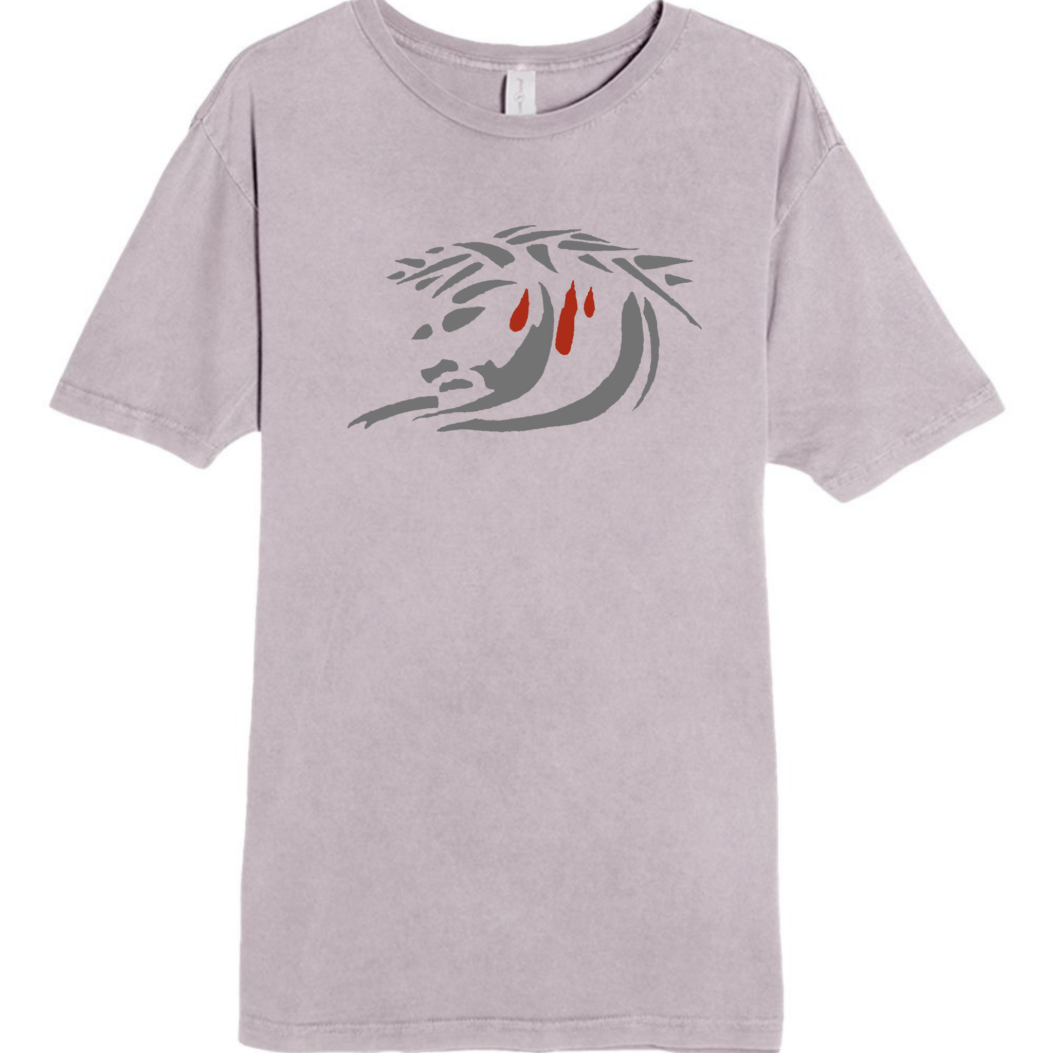 The KING Faith Tee Abstract Crown of Thorns Graphic T-Shirt