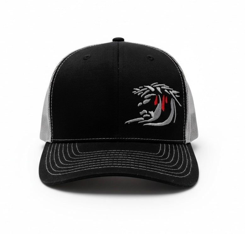 The KING Trucker Cap Regular Embroidery, Side Panel