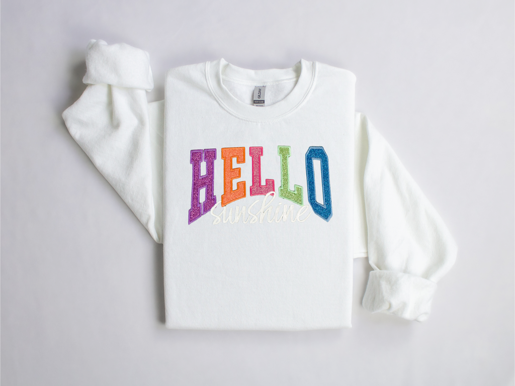 HELLO Sunshine Crewneck Sweatshirt