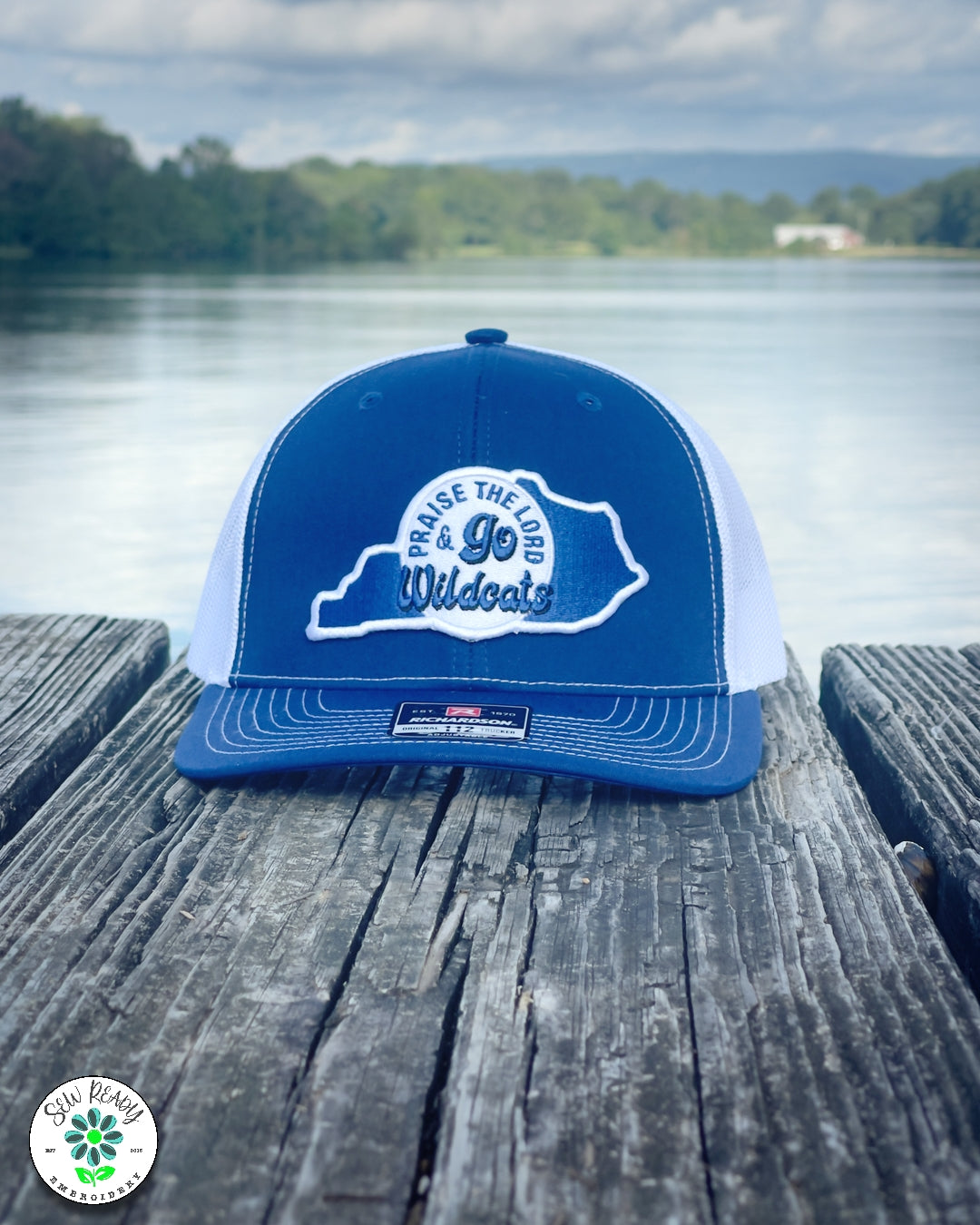 Praise the Lord and Go Wildcats Trucker Cap