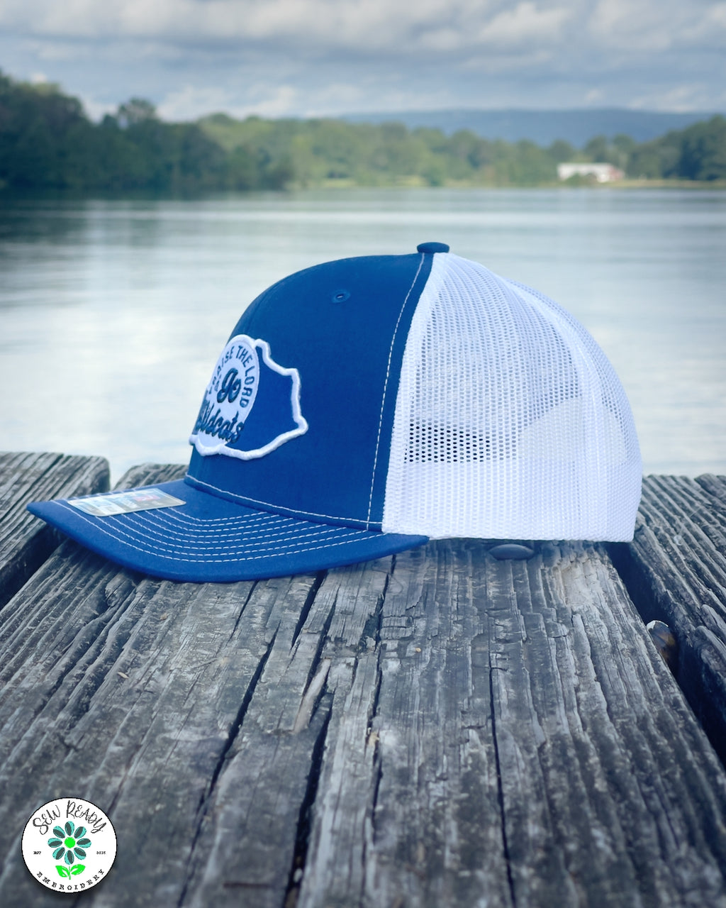 Praise the Lord and Go Wildcats Trucker Cap