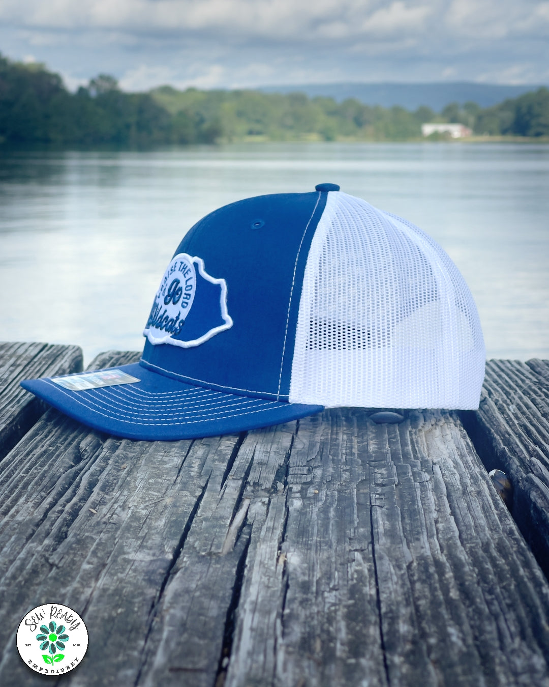 Praise the Lord and Go Wildcats Trucker Cap