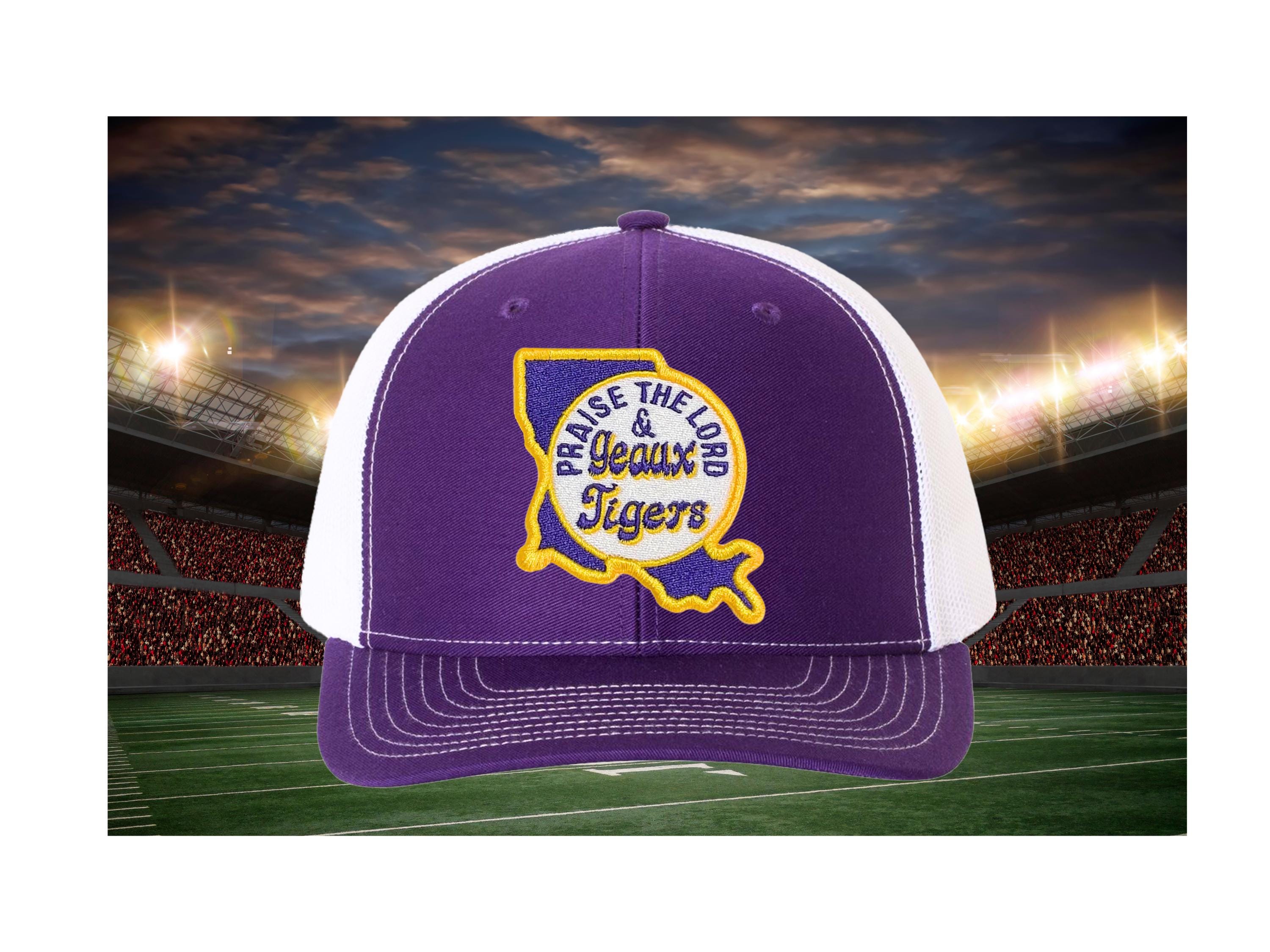 Praise the Lord and Geaux Tigers Trucker Cap