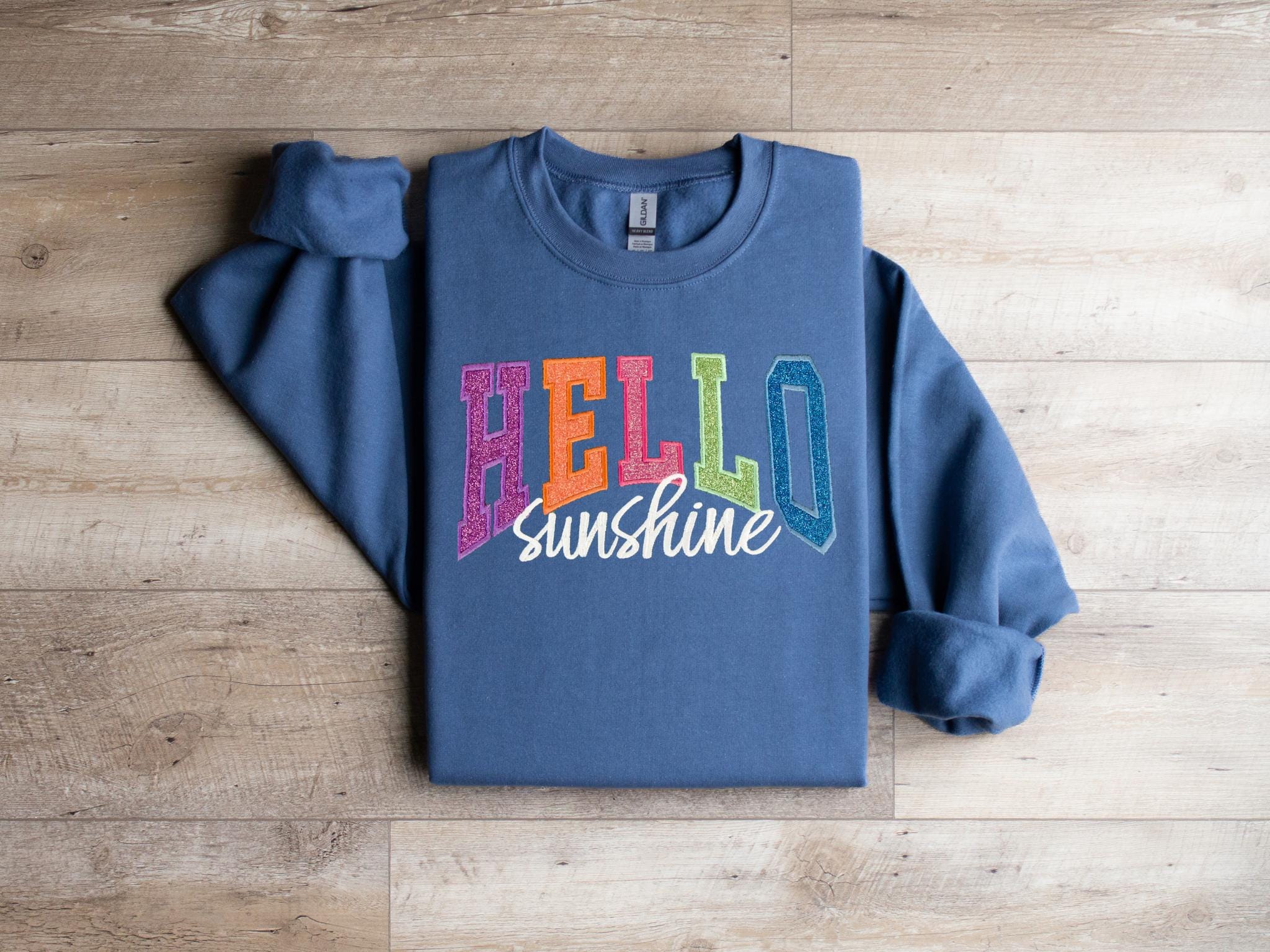 HELLO Sunshine Crewneck Sweatshirt