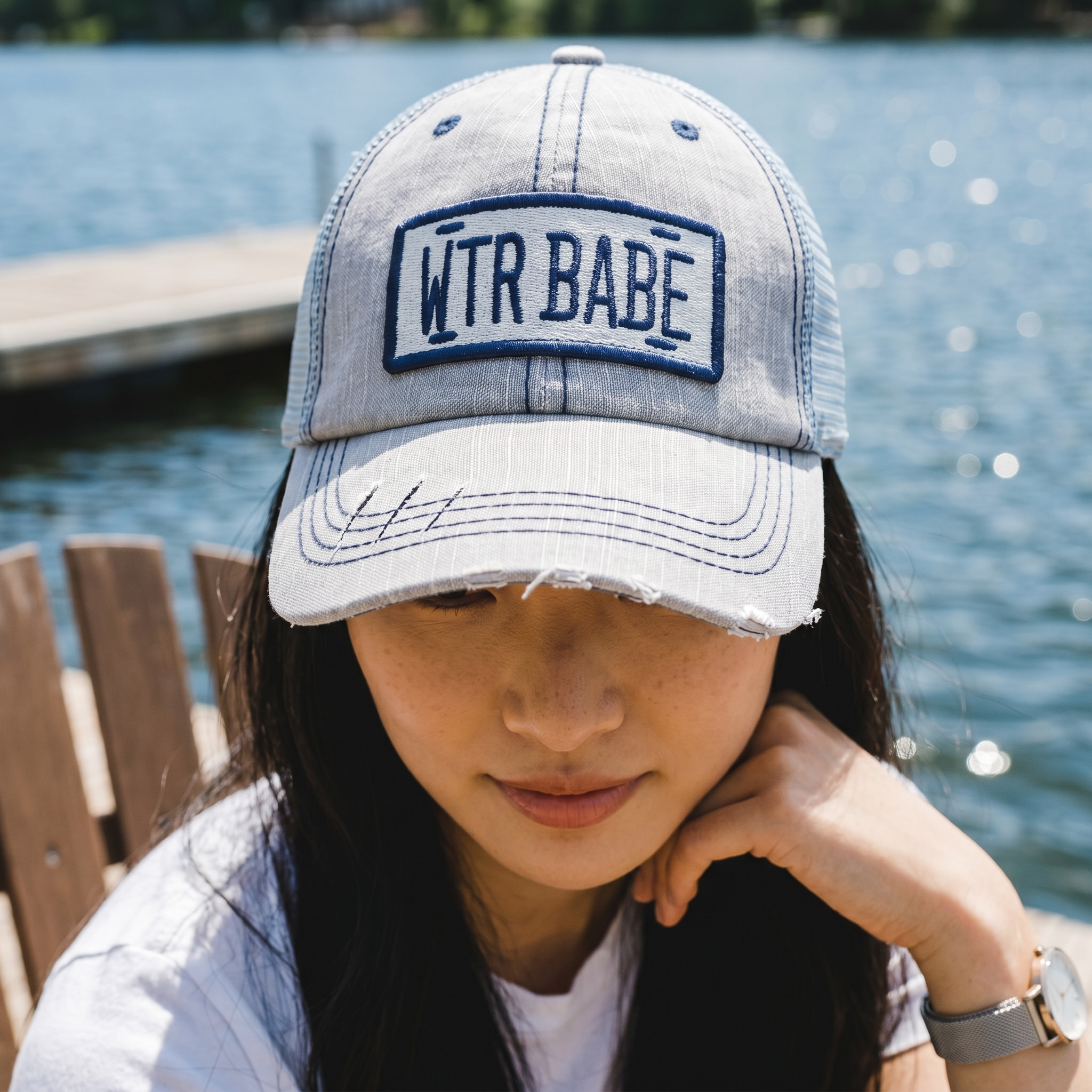 Custom License Plate Patch Trucker Hat