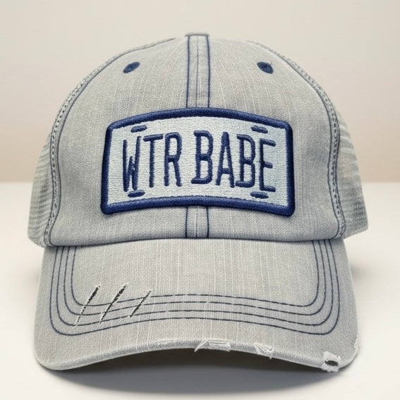 Custom License Plate Patch Trucker Hat