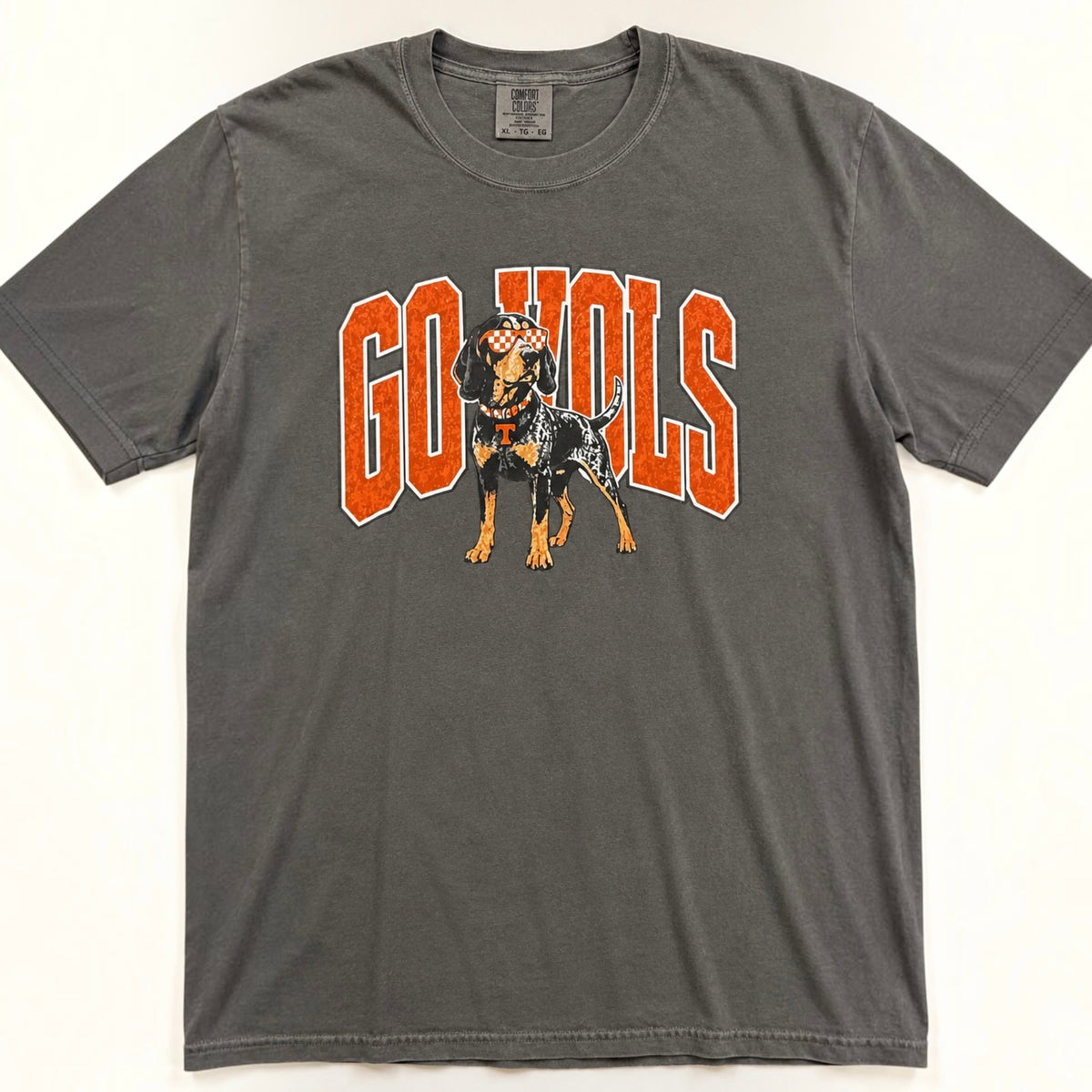 GO VOLS Retro Smokey Tennessee Game Day Graphic Tee