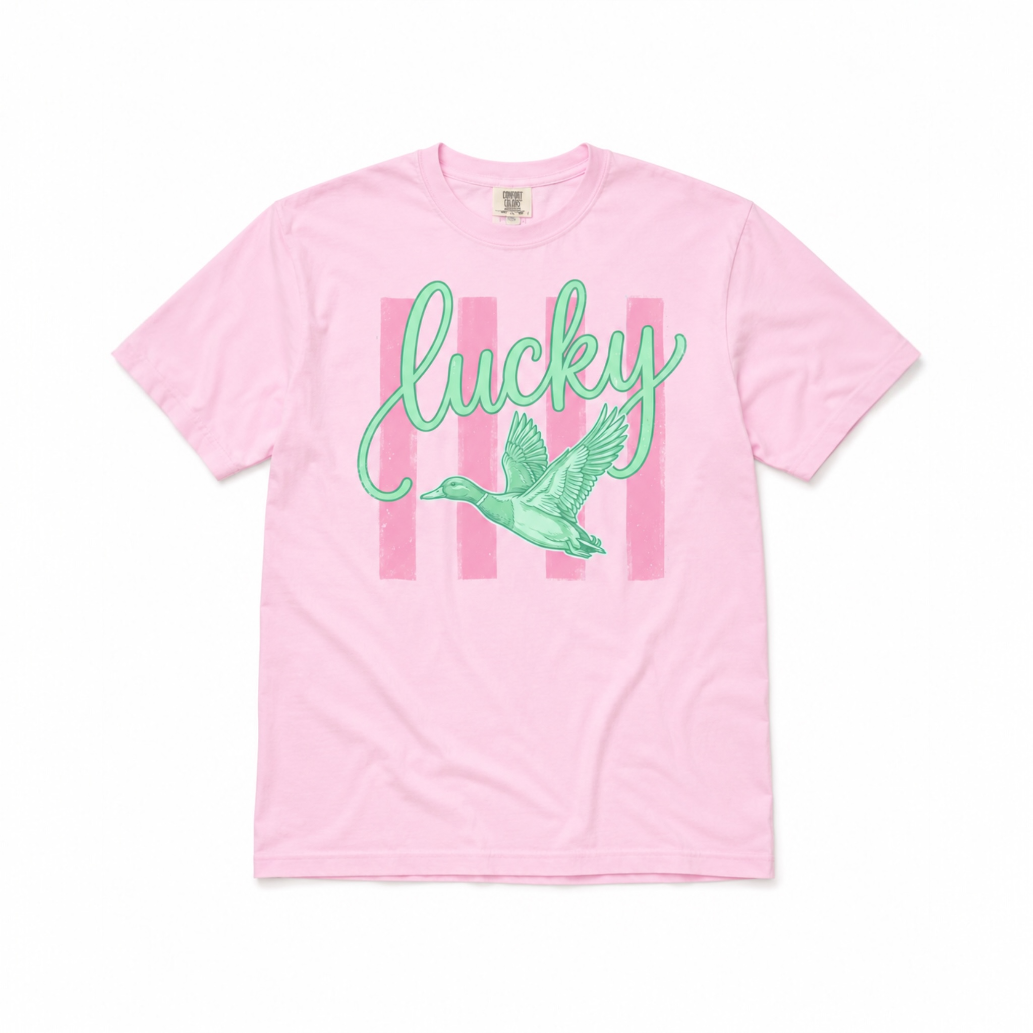 Lucky Duck Comfort Colors Graphic Tee