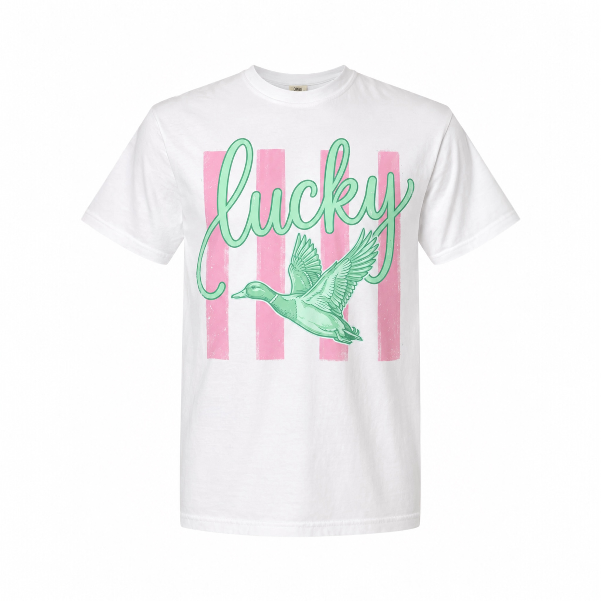 Lucky Duck Comfort Colors Graphic Tee