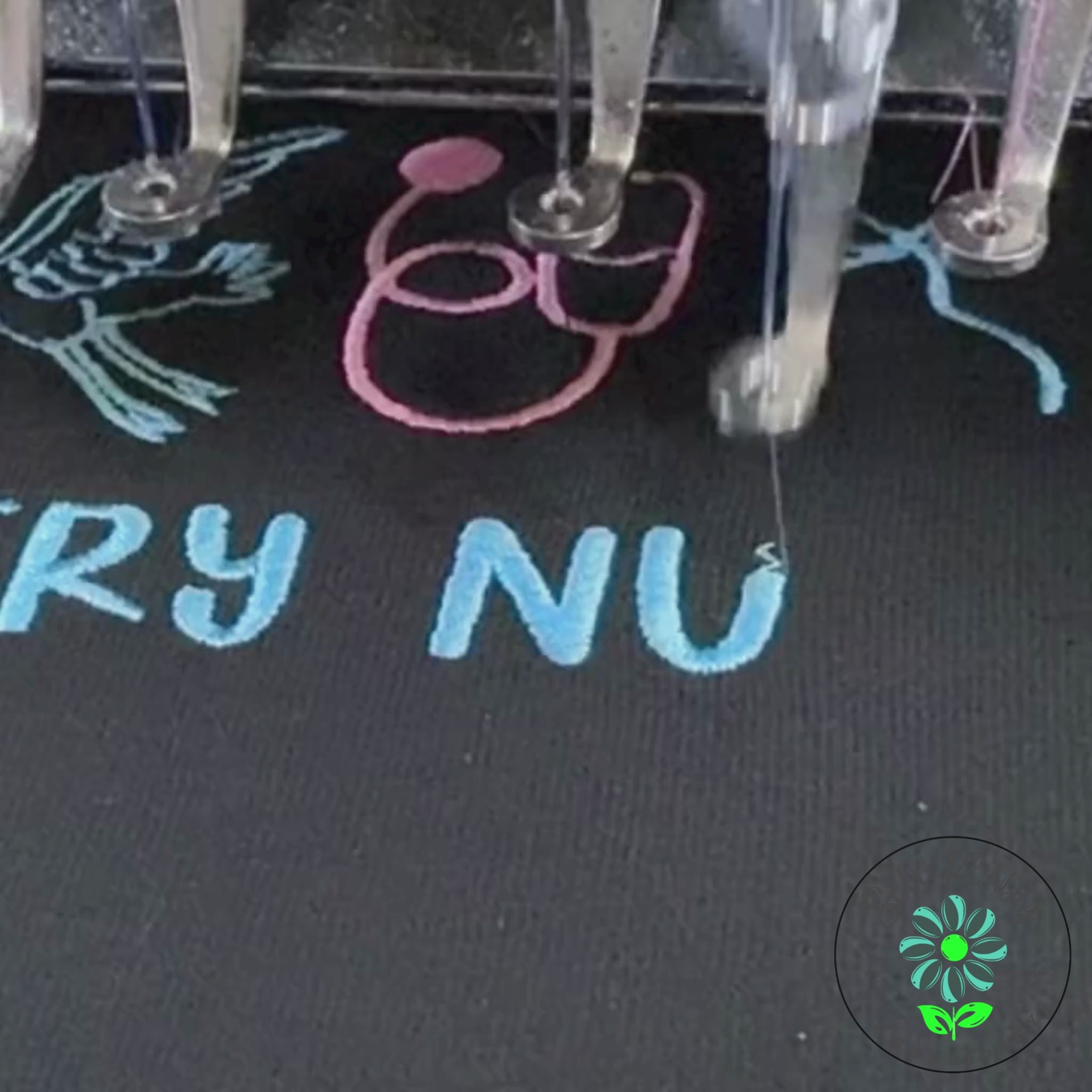 Labor & Delivery Nurse with Icons Embroidered Sweatshirt