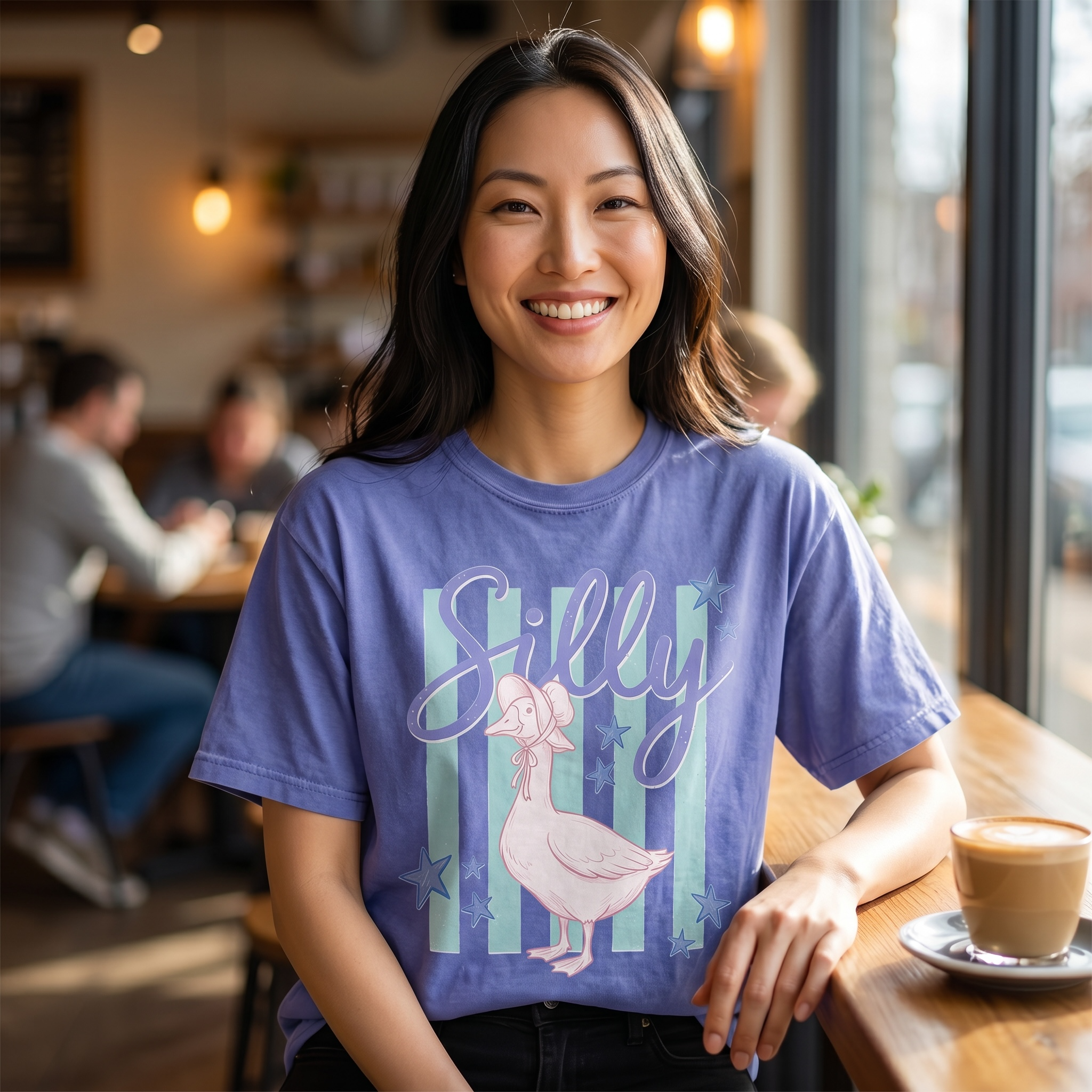 Silly Goose Comfort Colors Graphic Tee