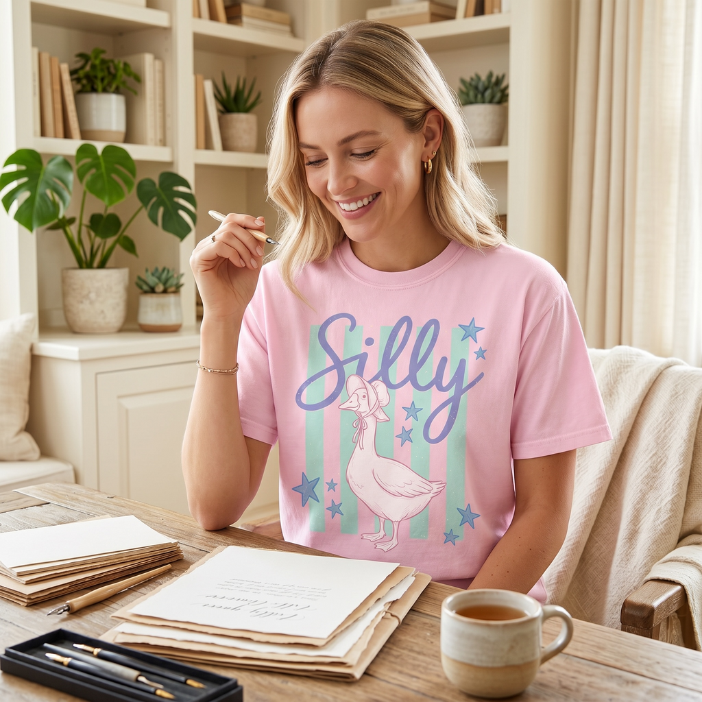 Silly Goose Comfort Colors Graphic Tee