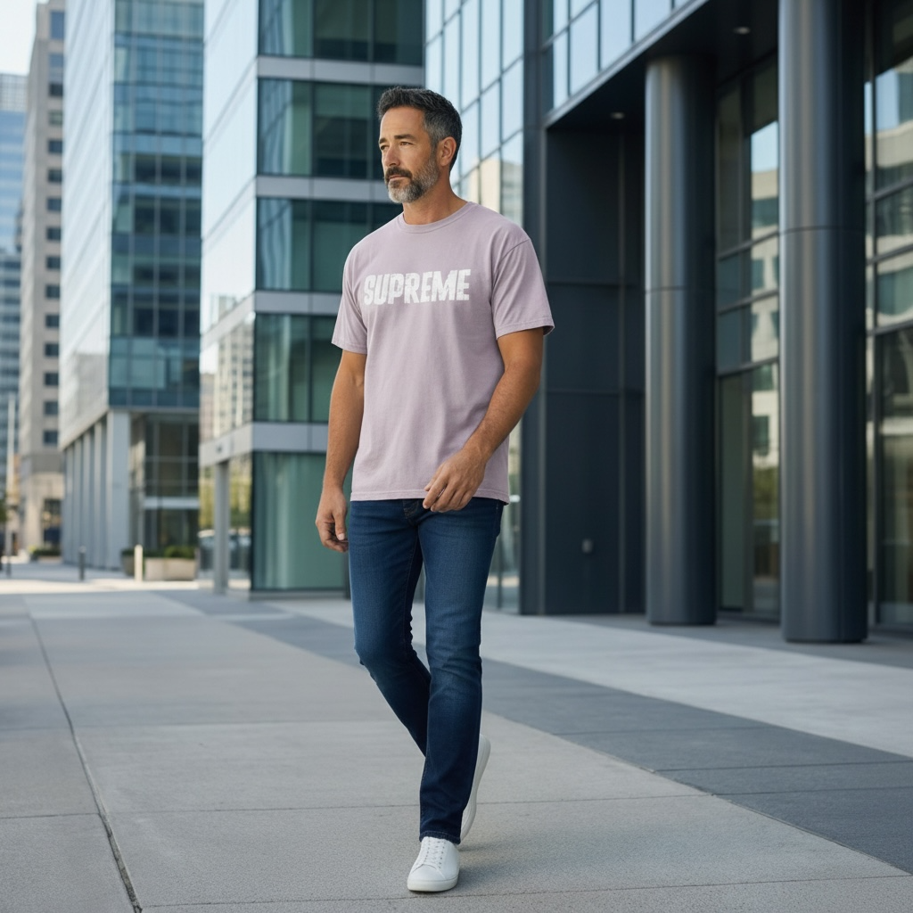 SUPREME Graphic Tee Faith Based Christian Vintage Shirt Grunge Style Tee